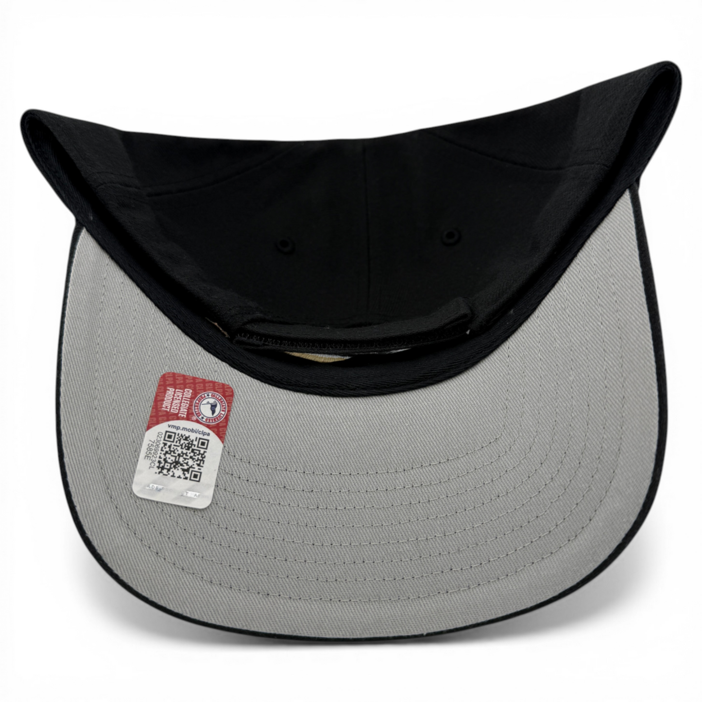 '47 Brand Purdue University Boilermakers NCAA Black Logo MVP Adjustable Hat Cap