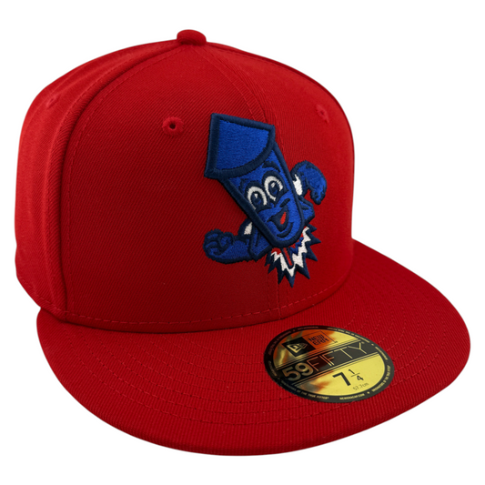 New Era Worcester Red Sox MiLB Los Wepas de Worcester Rocket 59Fifty Fitted Hat