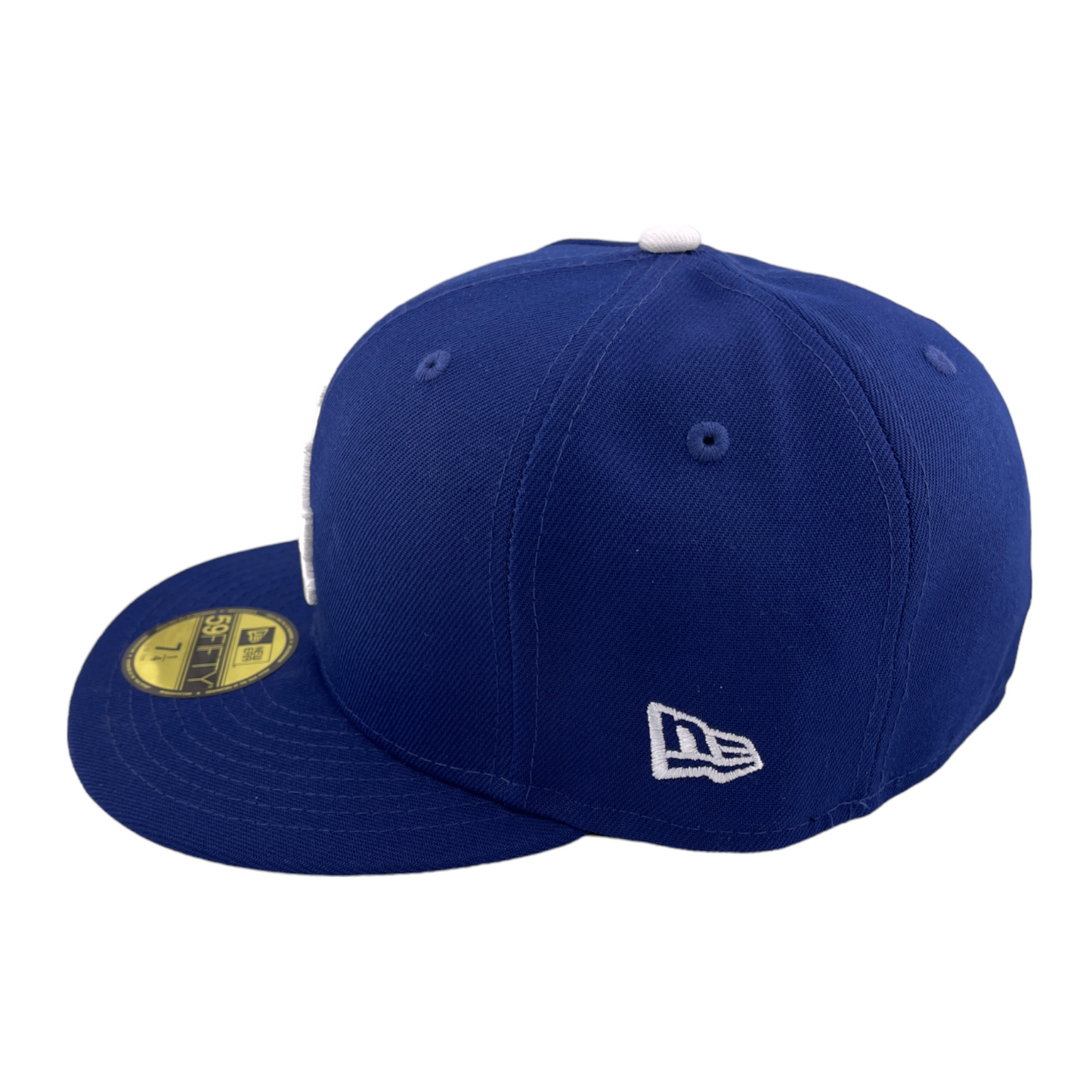 New Era Los Angeles Dodgers #42 Jackie Robinson Blue/Black UV 59FIFTY Fitted Hat Cap