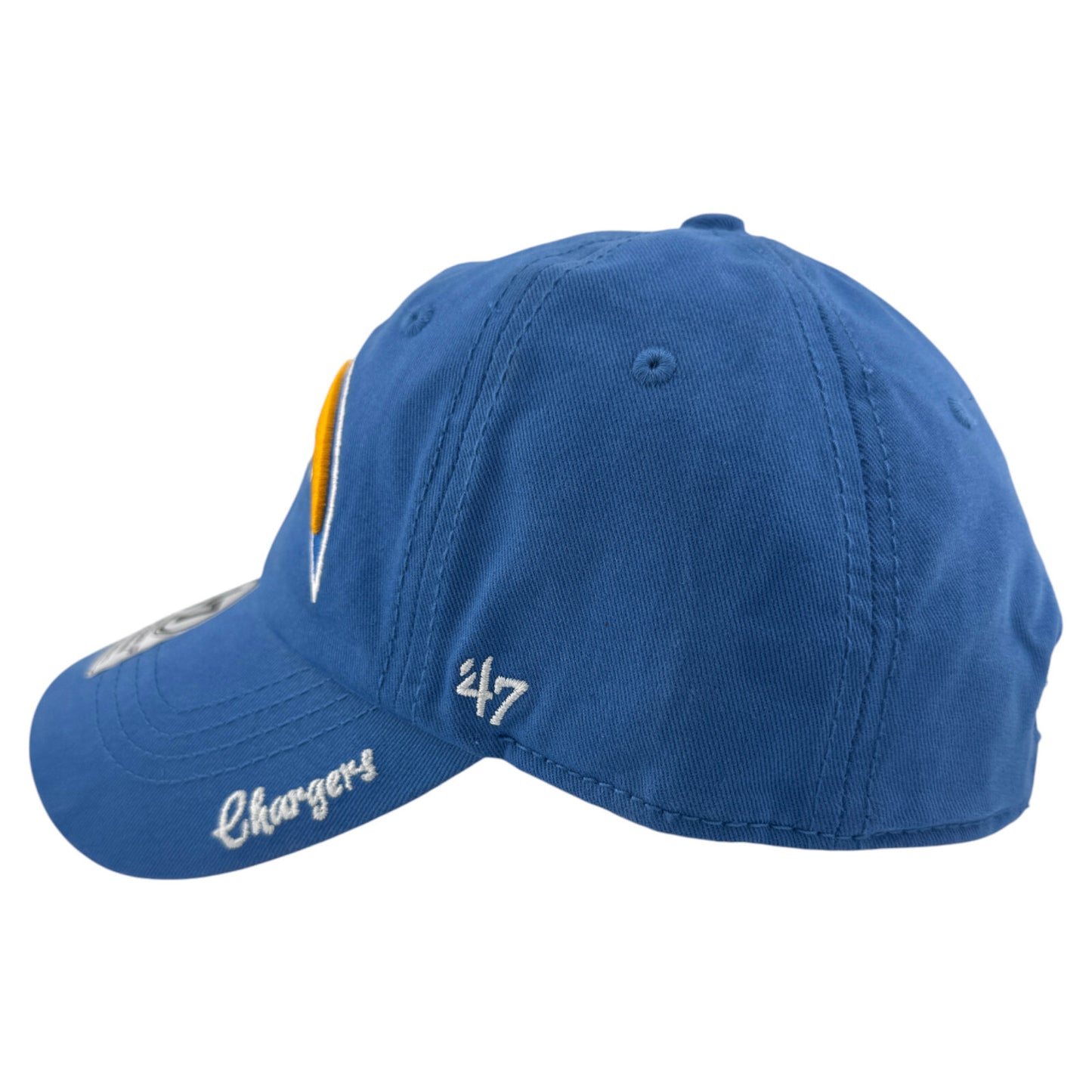 '47 Brand Los Angeles Chargers NFL Miata Women's Clean Up Adjustable Dad Hat Cap
