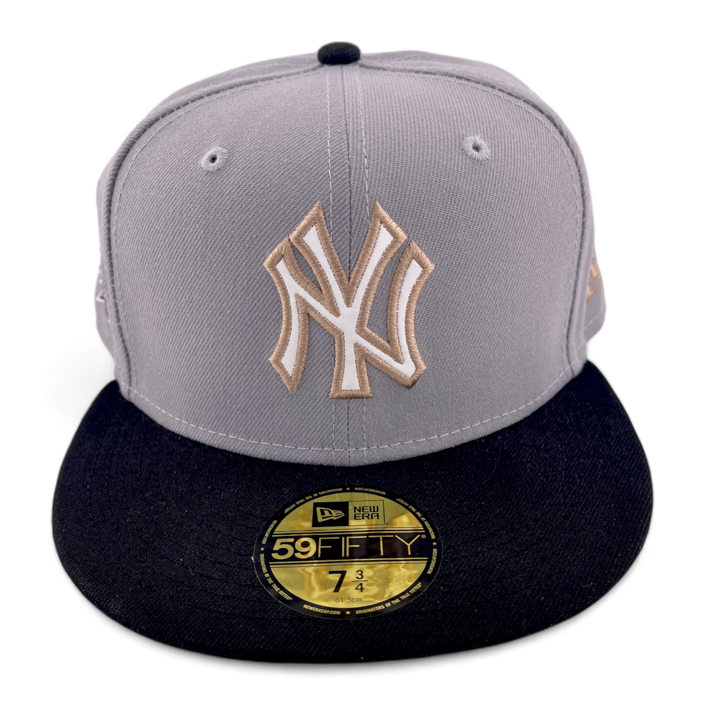 New Era New York Yankees MLB 1998 World Series Leather Logo 59FIFTY Fitted Hat Cap