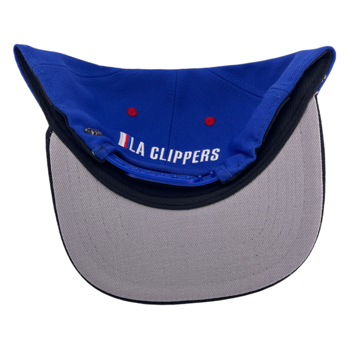 Pro Standard Los Angeles LA Clippers C Logo Blue/Gray UV Snapback Adjustable Hat Cap