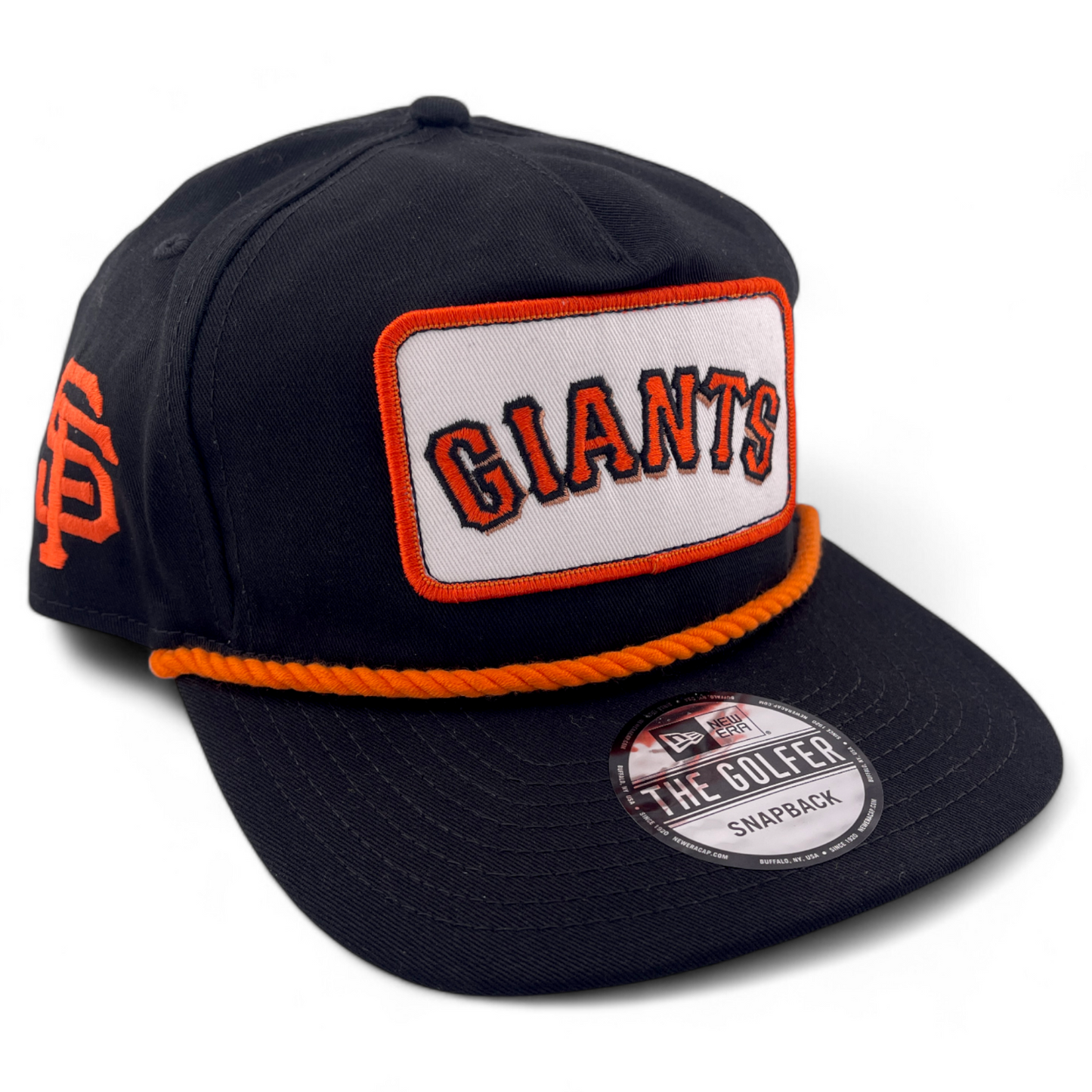 New Era San Francisco Giants The Golfer Patch A-Frame Snapback Adjustable Hat