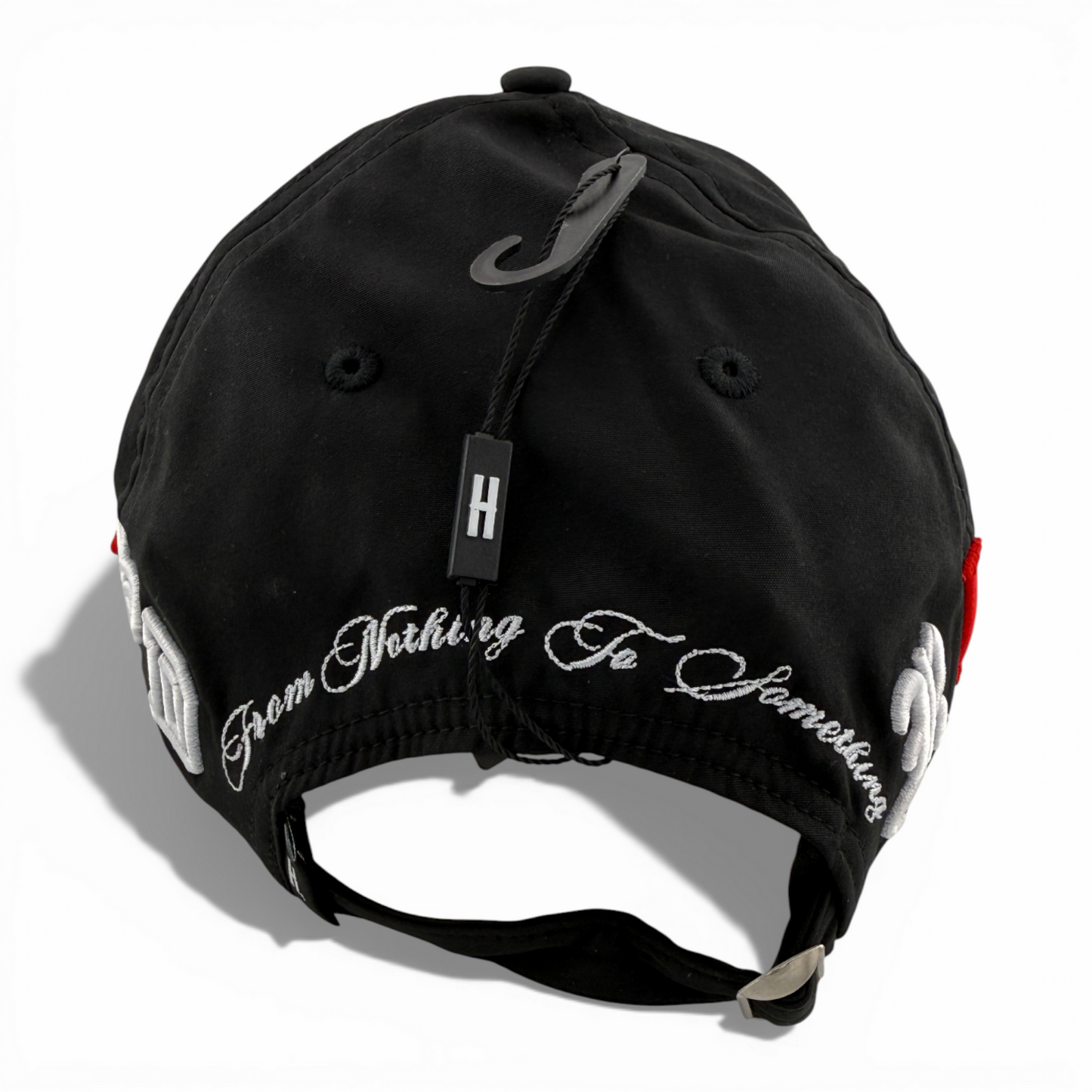 Hoodrich OG Heat Sport Strapback Internal Zipper Pocket Black Adjustable Hat Cap