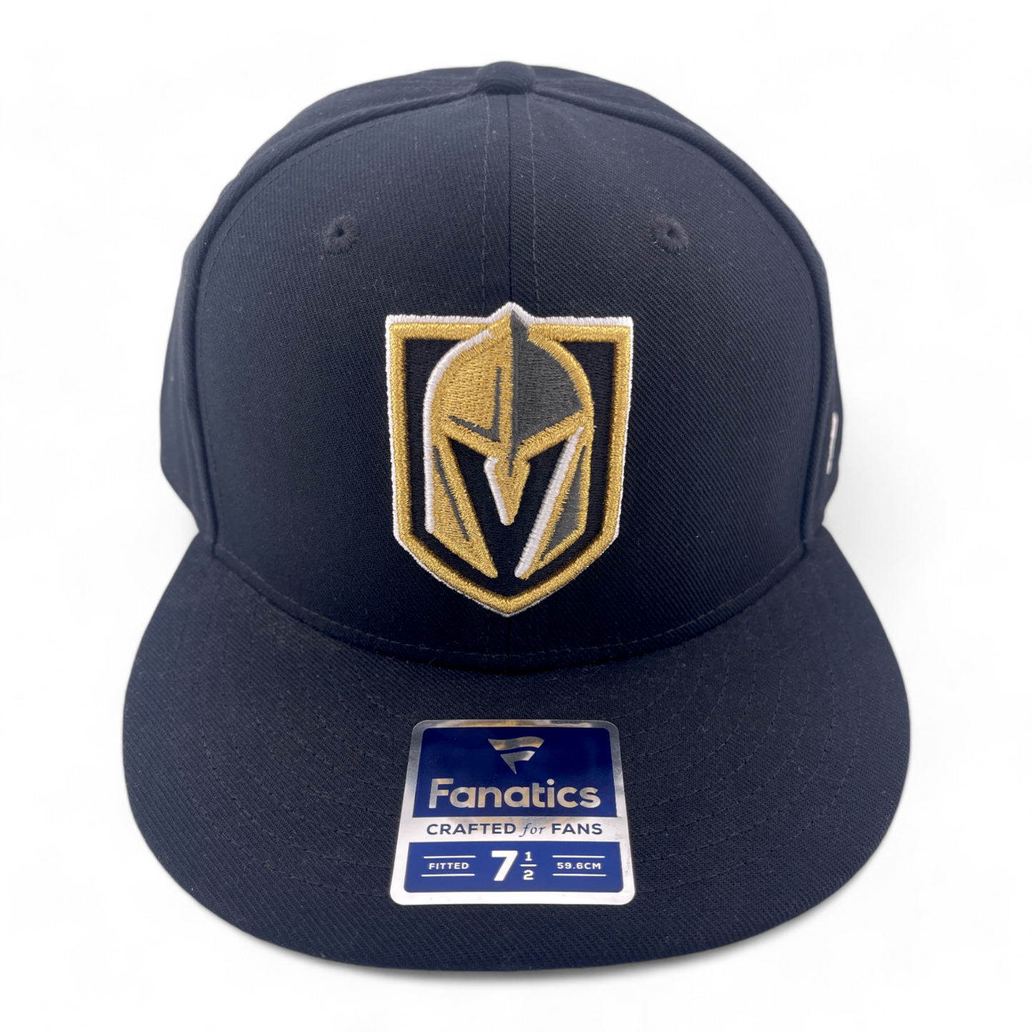 Fanatics Las Vegas Golden Knights NHL Hockey Black Core Primary Logo Fitted Hat