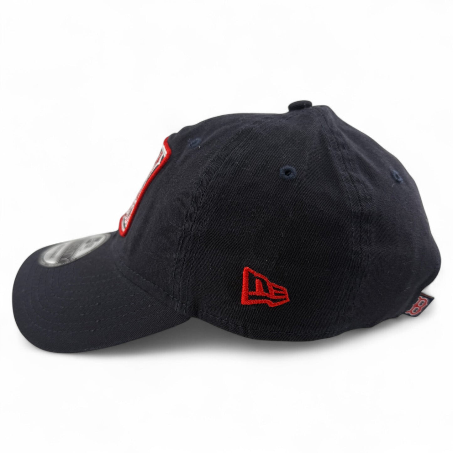 New Era Boston Red Sox MLB Patch Logo Navy 9Twenty Adjustable Dad Hat Cap