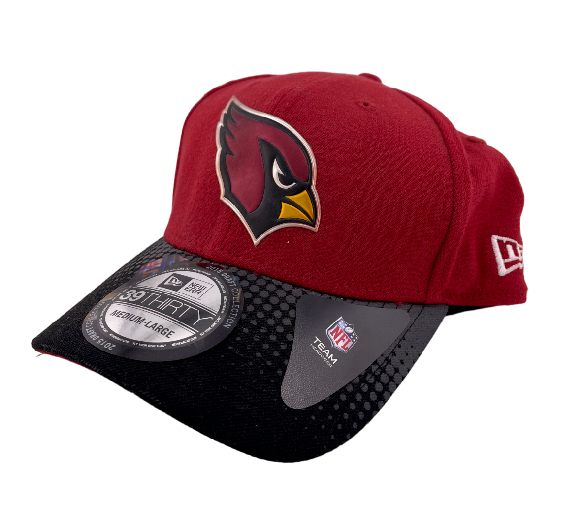 New Era Arizona Cardinals NFL 2015 Draft 39Thirty Red Stretch Fit Hat