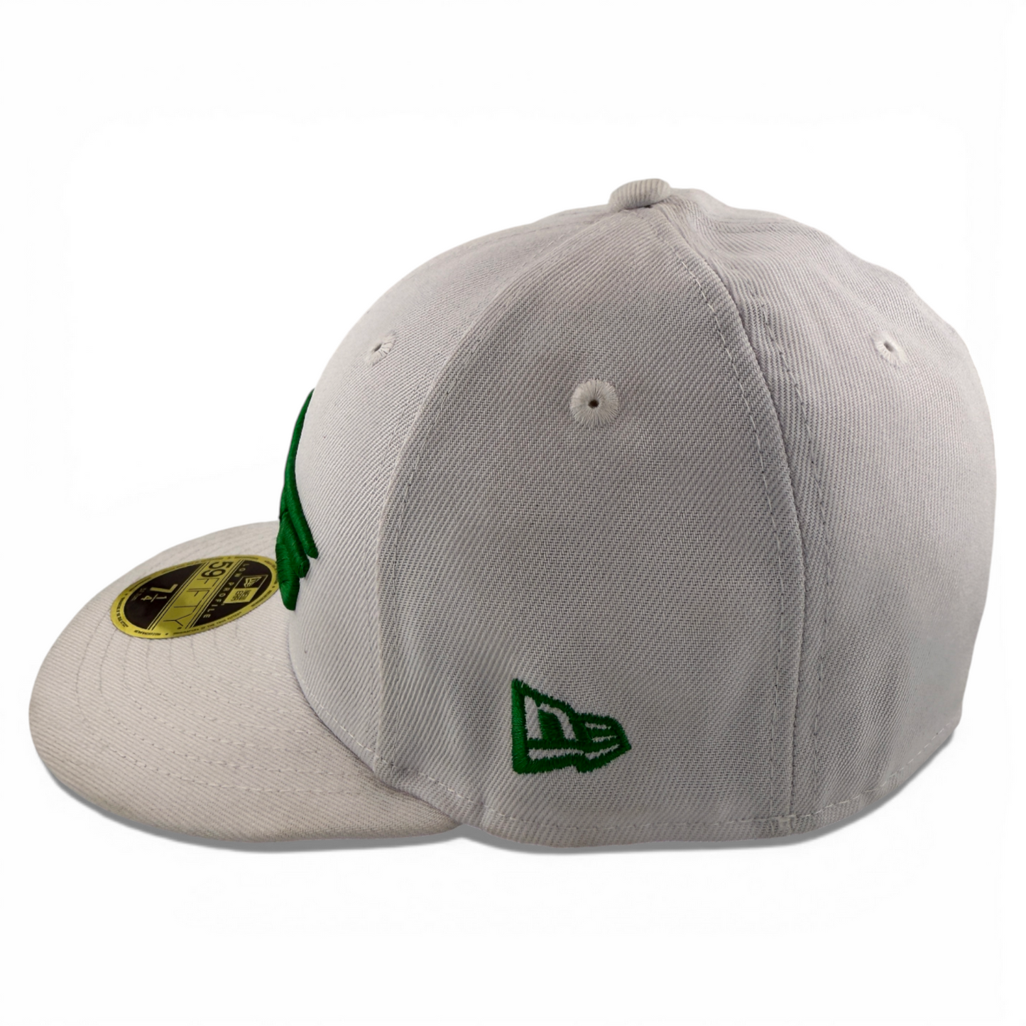 New Era New York Jets NFL Team Classic White 59Fifty Low Profile Fitted Hat Cap