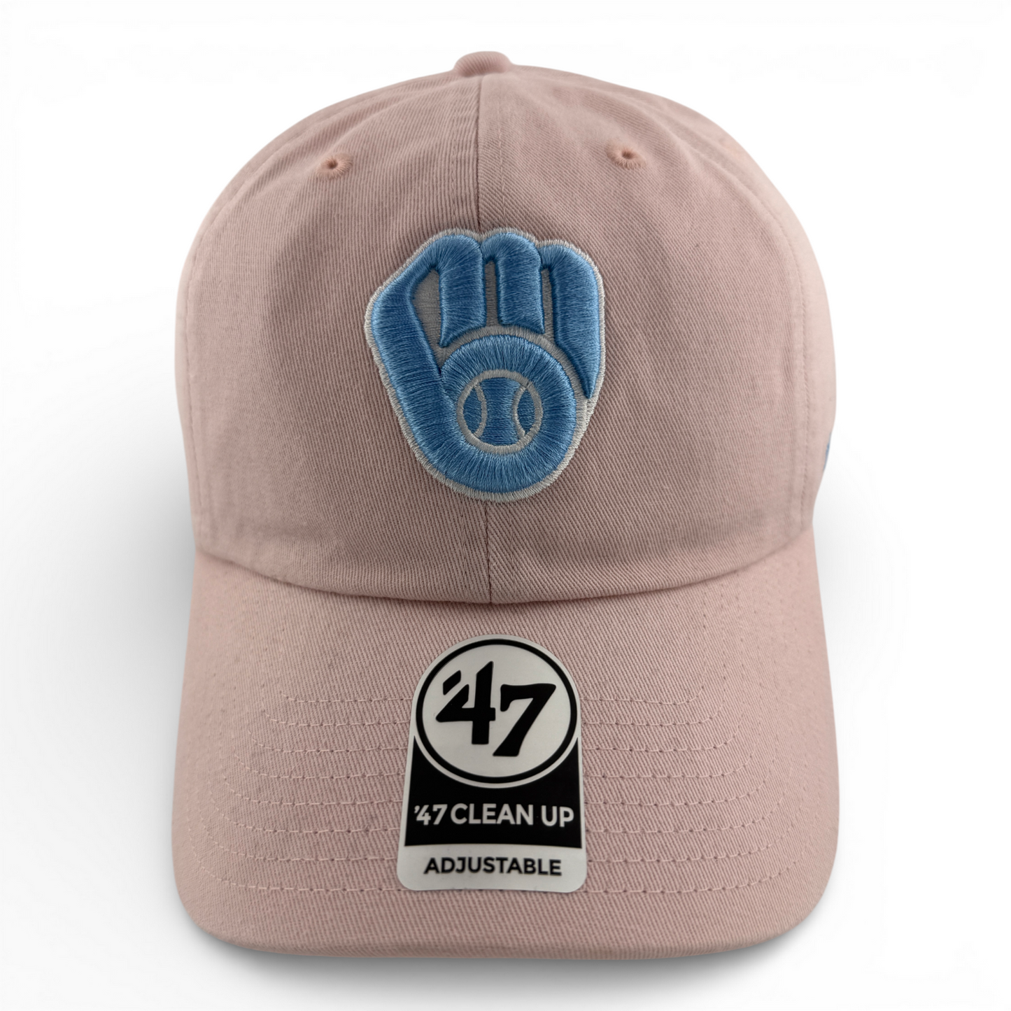 '47 Brand Milwaukee Brewers MLB Cotton Candy Clean Up Adjustable Dad Hat Cap