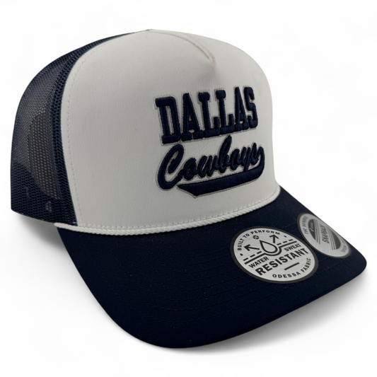Hooey Dallas Cowboys NFL Tailswoop A-Frame Trucker Snapback Adjustable Hat Cap