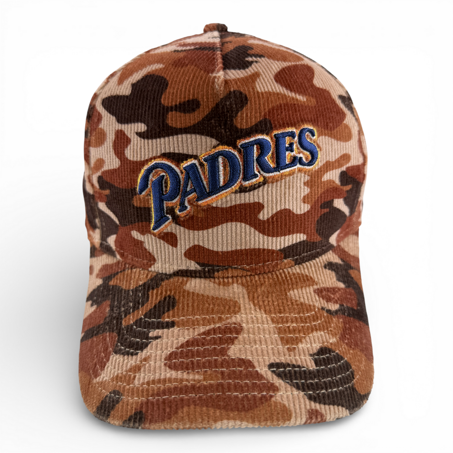 New Era San Diego Padres MLB Camo Cord A-Frame 9Forty Snapback Adjustable Hat