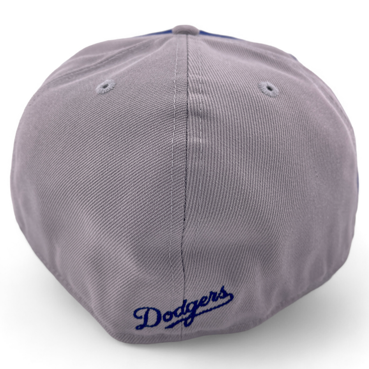 New Era Los Angeles Dodgers MLB Game Day Pack Gray/Blue 59Fifty Fitted Hat Cap