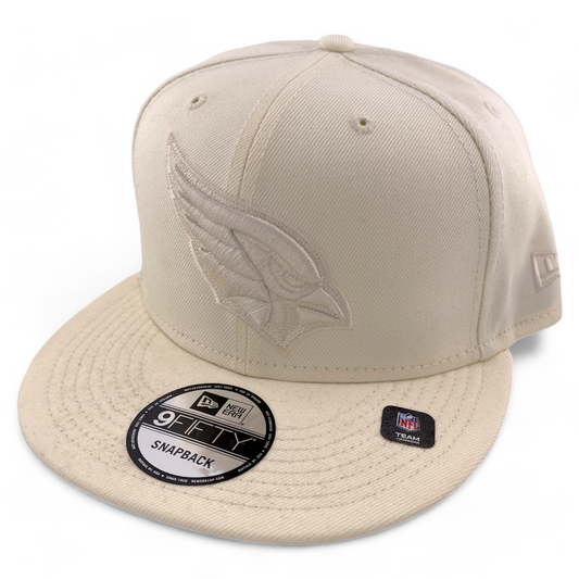 New Era Arizona Cardinals NFL Cream White Color Pack 9FIFTY Snapback Hat Cap