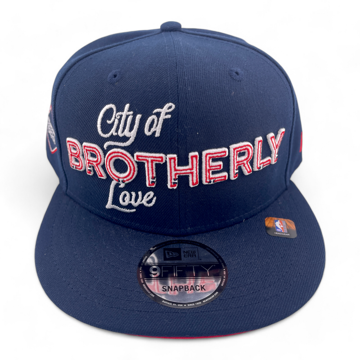 New Era Philadelphia 76ers NBA 2023 City Edition Pack 9Fifty Snapback Hat Cap