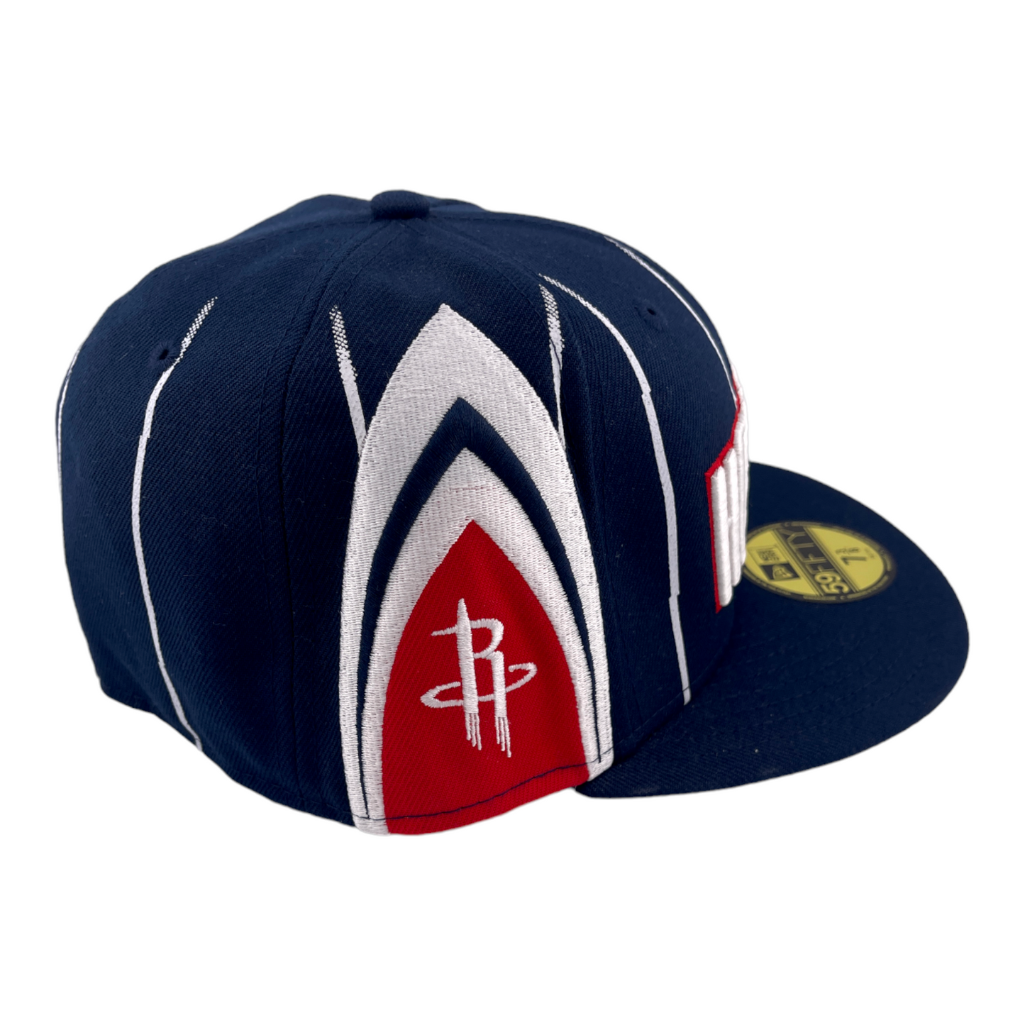 New Era Houston Rockets 2022 NBA City Edition Blue/Grey UV 59Fifty Fitted Hat Cap