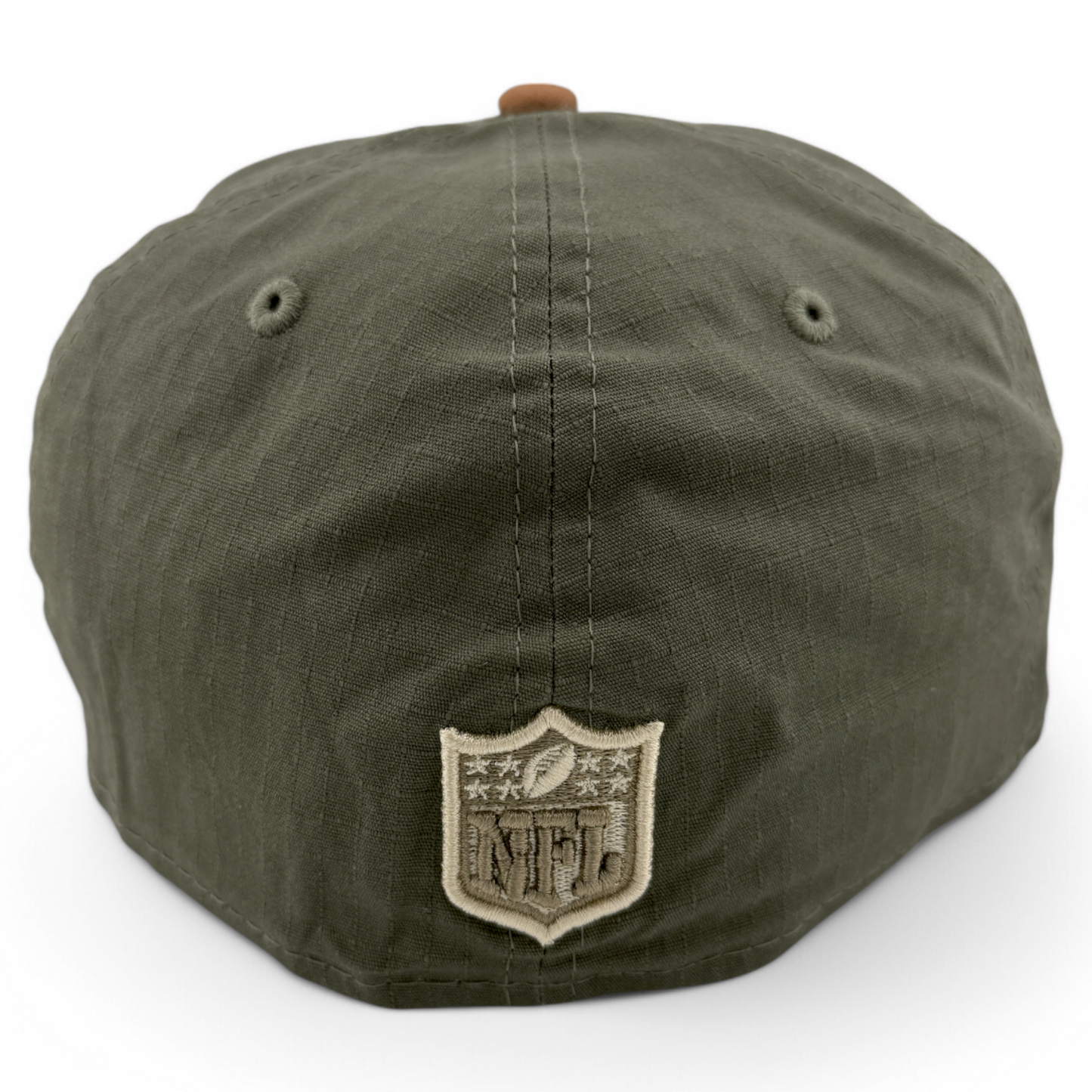 New Era Philadelphia Eagles NFL Ripstop Olive Superbowl 59Fifty Fitted Hat Cap