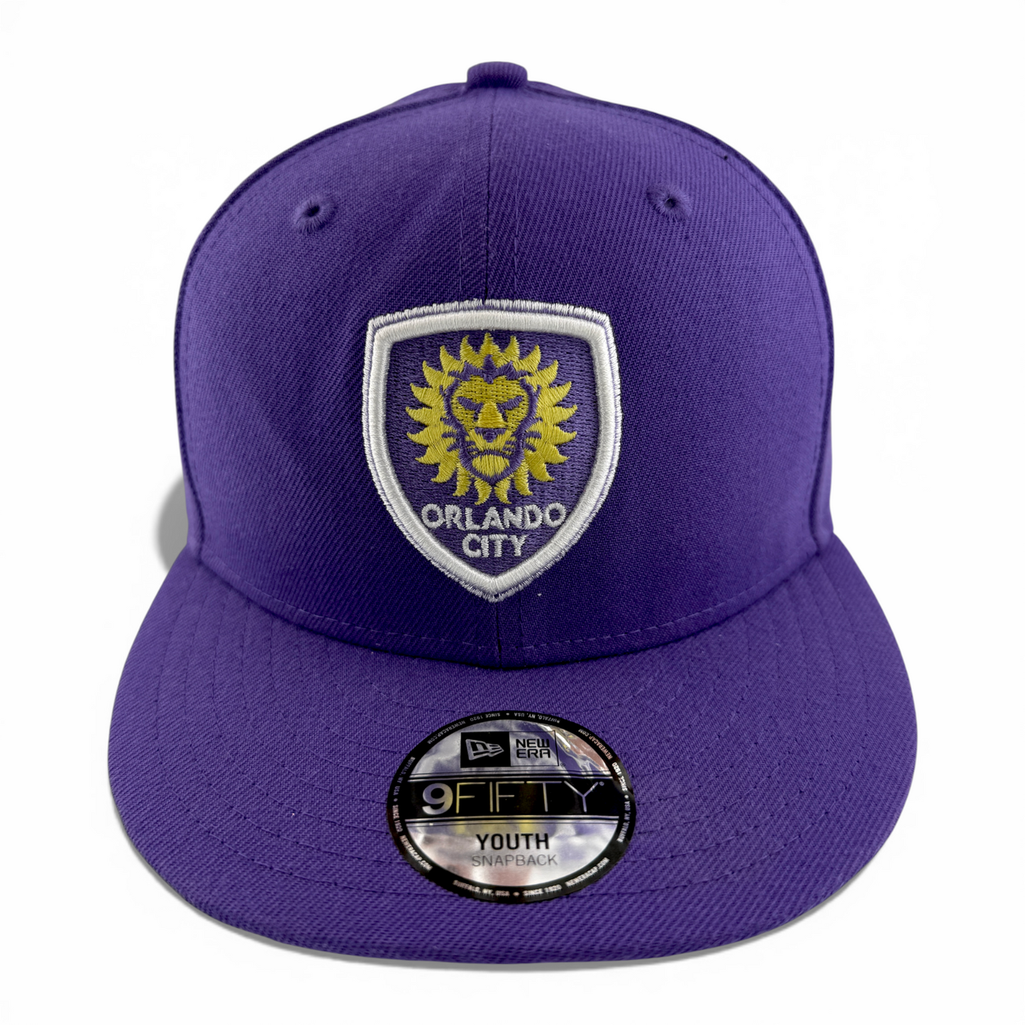 New Era Orlando City S.C. MLS 9Fifty Adjustable Snapback Hat Cap Youth Kids
