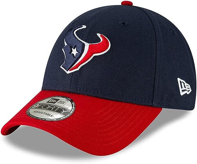 New Era Houston Texans NFL The League 9Forty Red/Blue Logo Adjustable Hat Cap