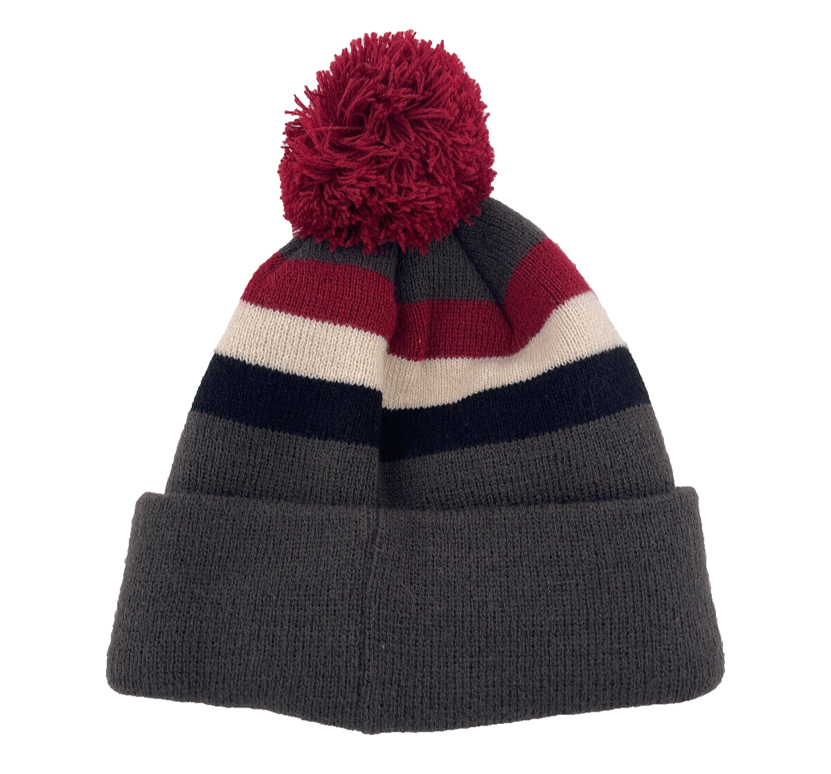 Arizona Cardinals NFL Team Apparel Hat Beanie Pom Pom Hat Stripe Youth Size Kids