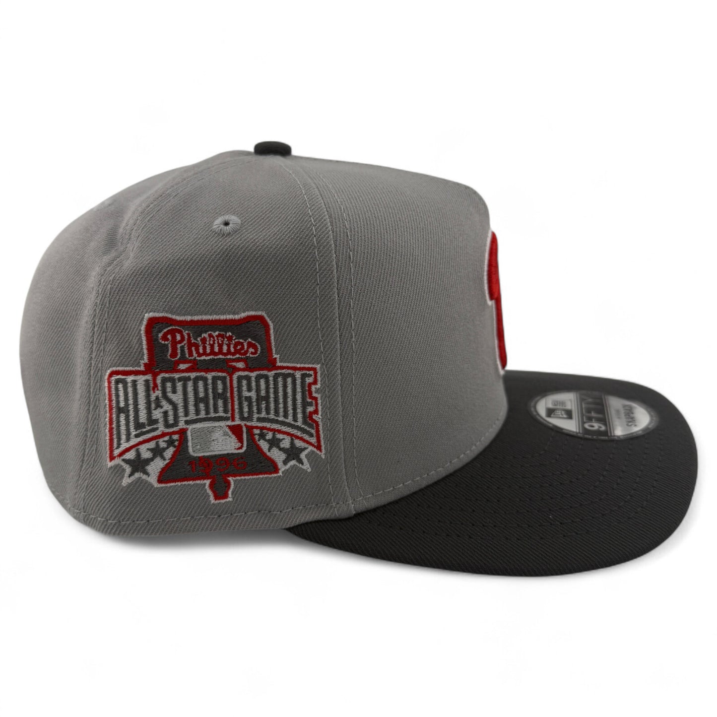 New Era Pittsburgh Pirates MLB Grey A-Frame 9FIFTY Snapback Adjustable Hat Cap