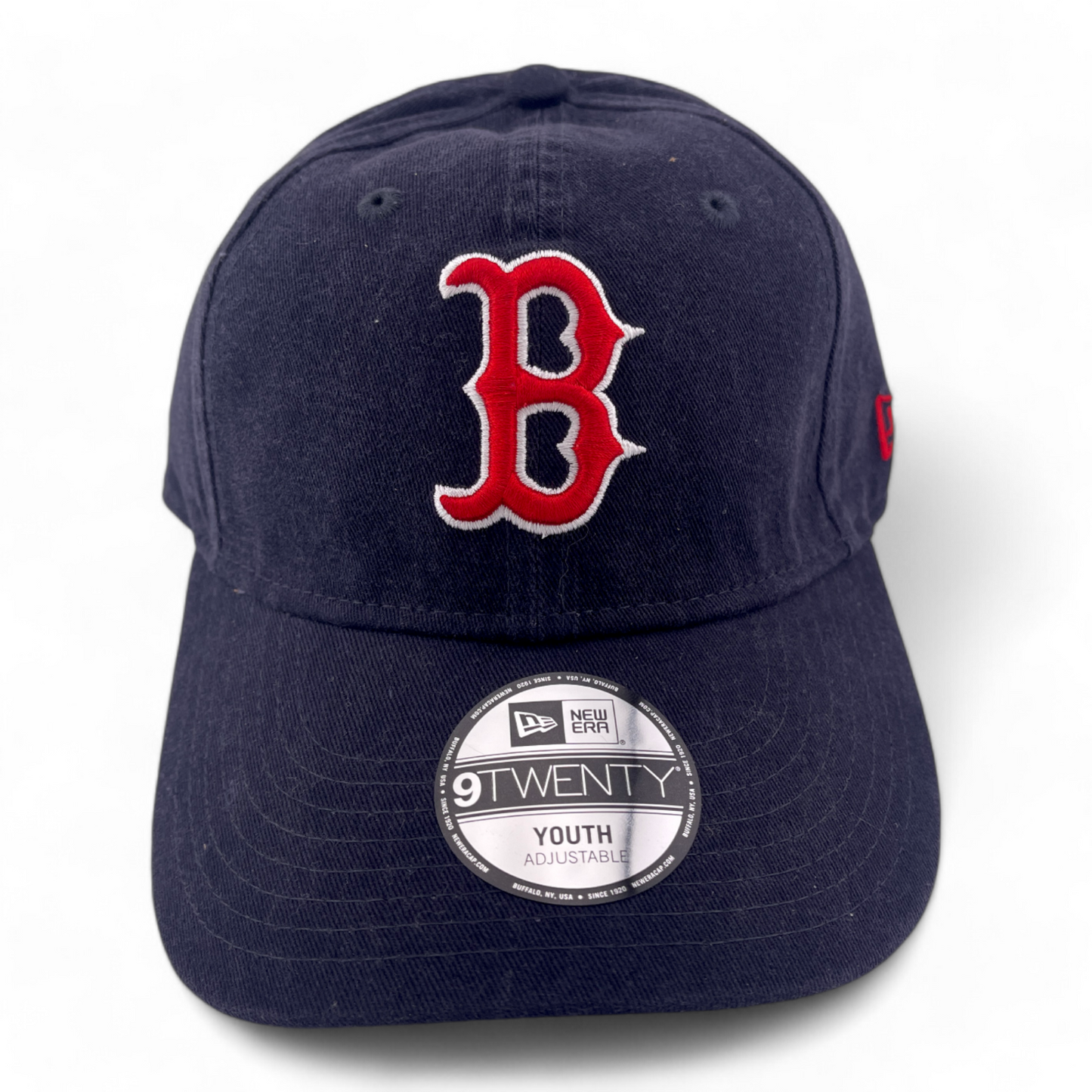 New Era Boston Red Sox MLB Core Classic 9Twenty Adjustable Dad Hat Cap YOUTH