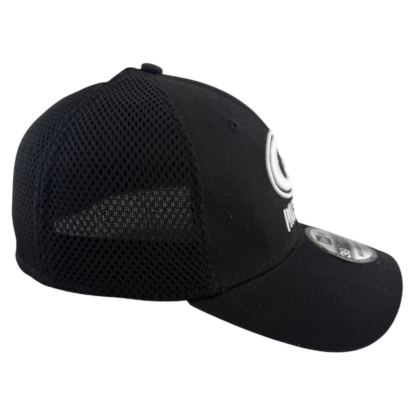 New Era Green Bay Packers NFL Team Classic Neo Mesh 39Thirty Flex Fit Hat Cap