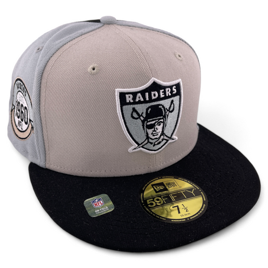 ~NEW DROP~ New Era Las Vegas Raiders NFL 2023 Historic Logo Sideline 59Fifty Fitted Hat Cap