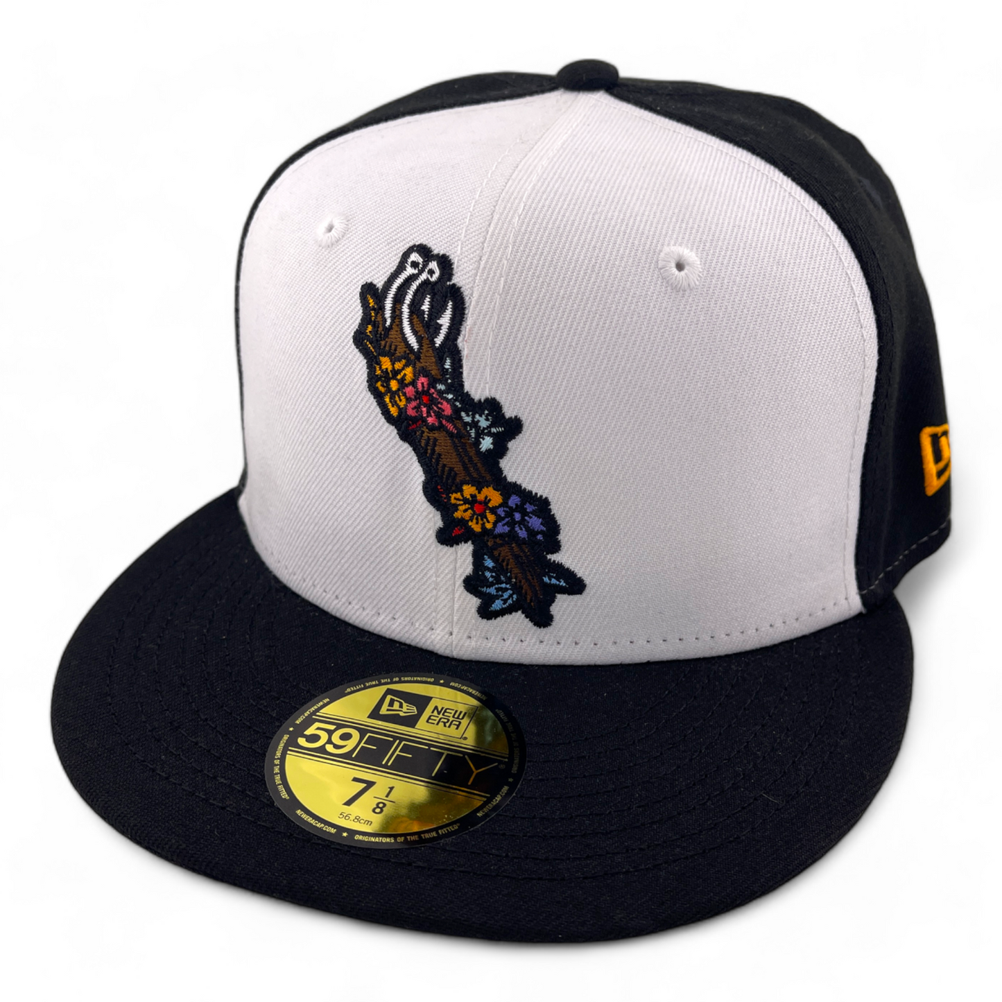 New Era Corpus Christi Hooks MiLB Dia De Los Pack White 59Fifty Fitted Hat Cap