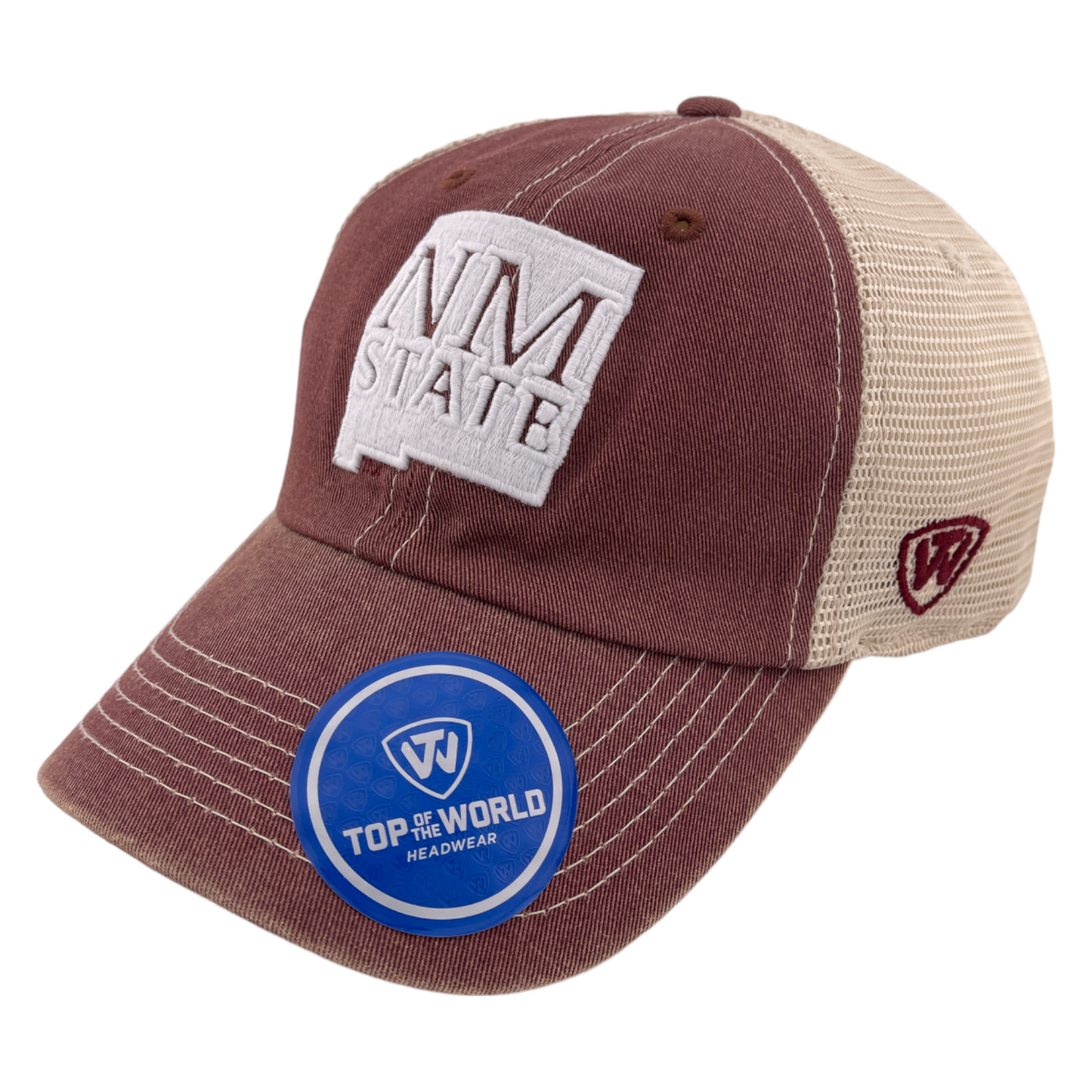 New Mexico State University Aggies NCAA Wickler Mesh Back Adjustable Hat Cap