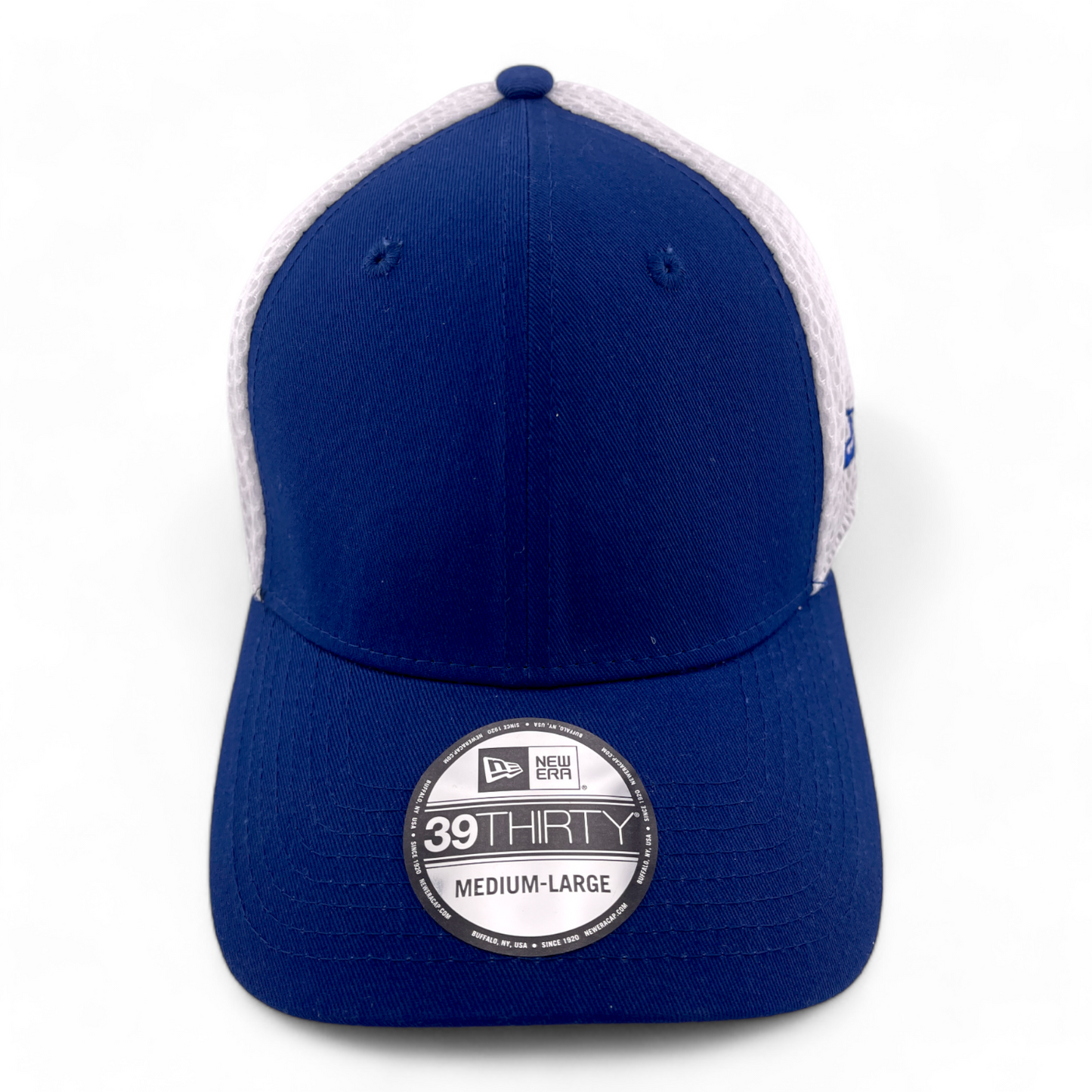 New Era Blank Blue/White (For Custom Embroidery) Neo Mesh 39Thirty Flex Hat Cap