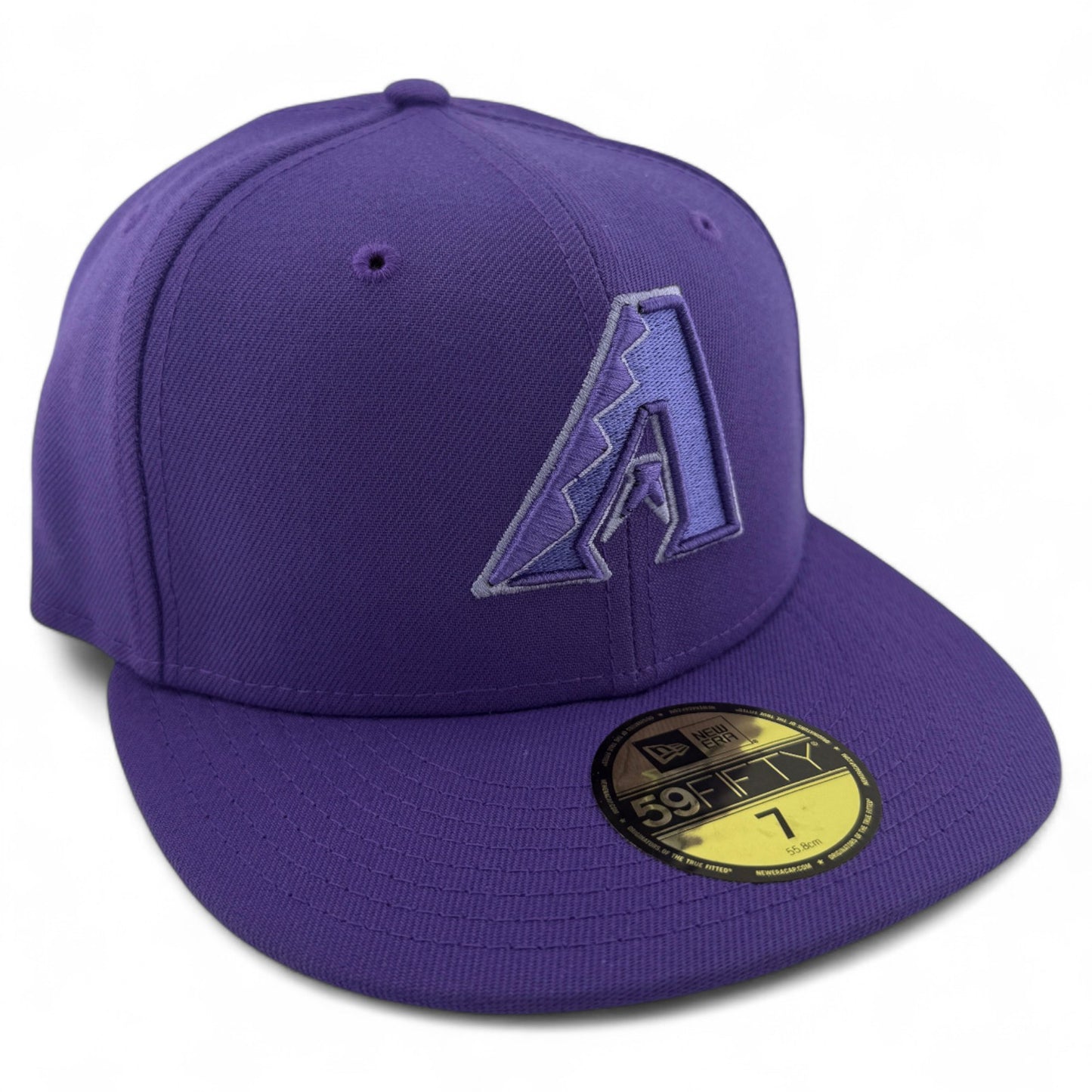 New Era Arizona Diamondbacks MLB Monocamo All Purple Pack 59FIFTY Fitted Hat Cap