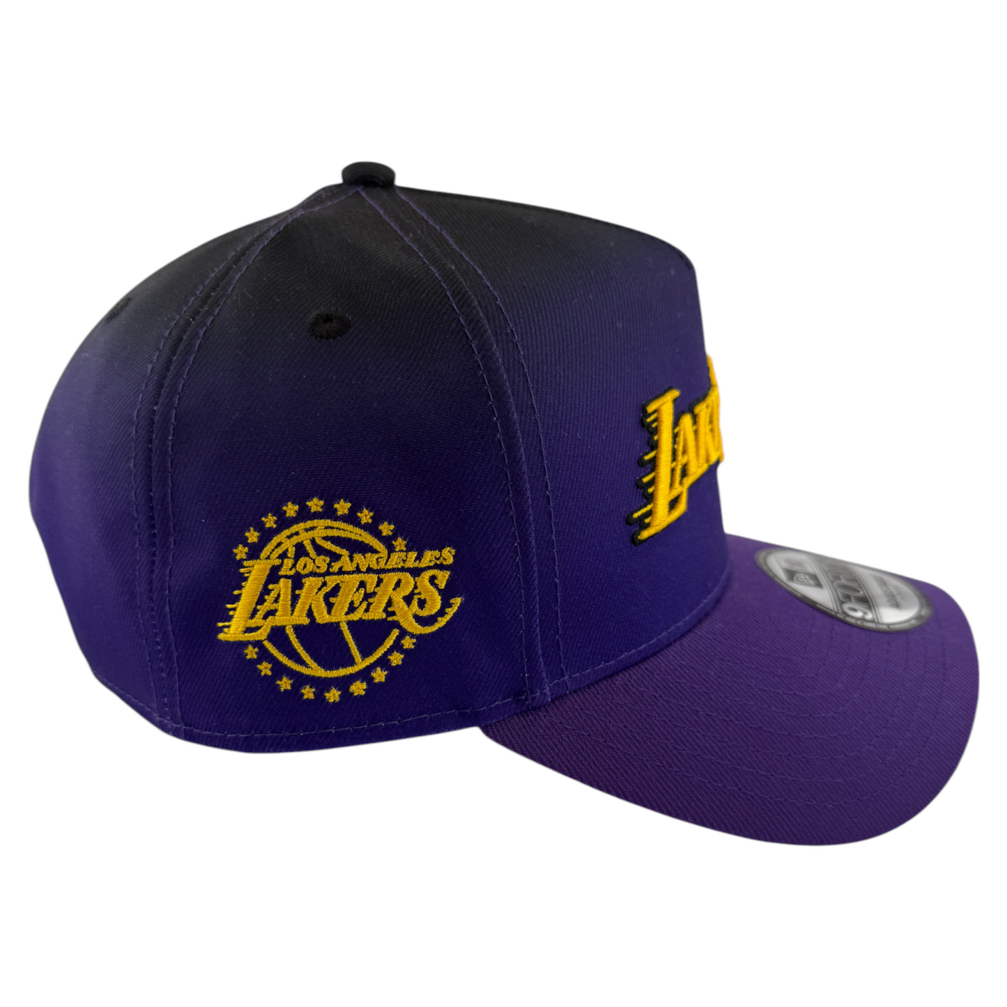 New Era Los Angeles Lakers Lake Show A-Frame 9Forty Snapback Adjustable Hat Cap