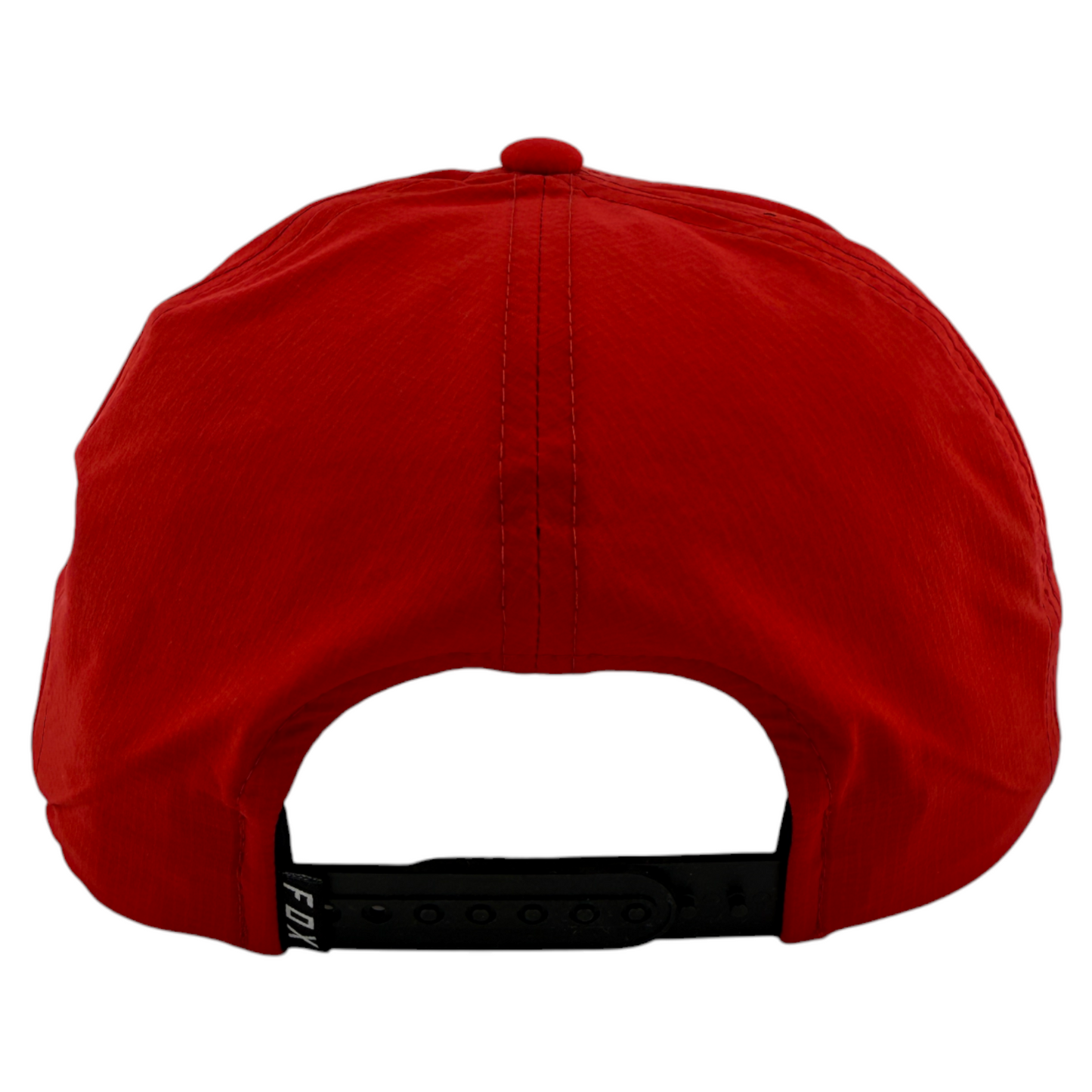 Fox Racing Non Stop Tech Logo Sport A-Frame Red Adjustable Snapback Hat Cap