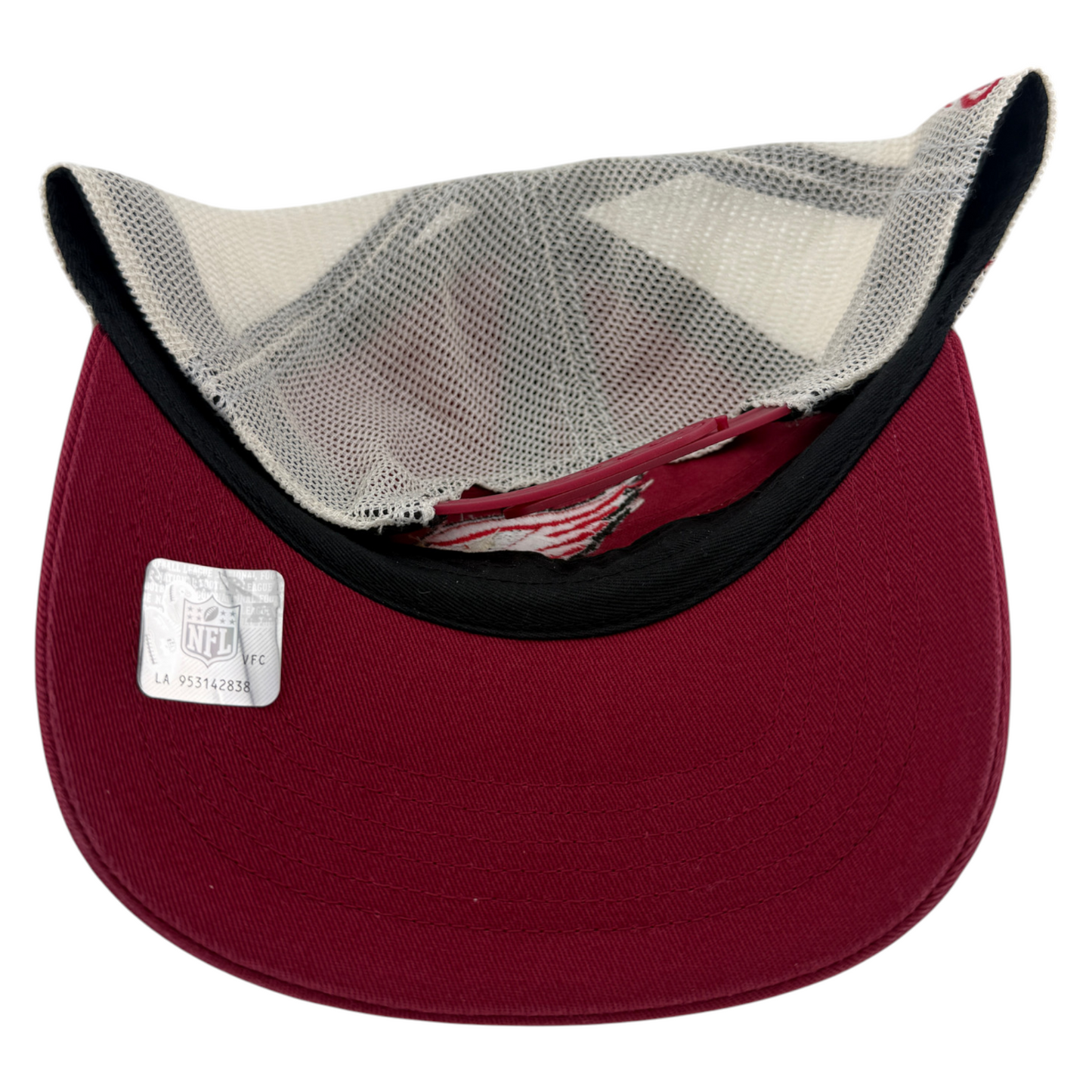 '47 Brand Arizona Cardinals NFL Dark Red Mesh Back Clean Up Adjustable Hat Cap