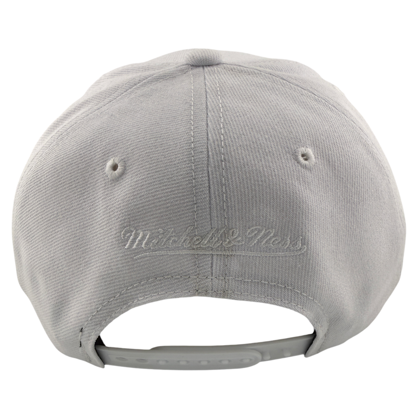 Mitchell & Ness San Diego Padres All White Swinger Logo Snapback Adjustable Fit