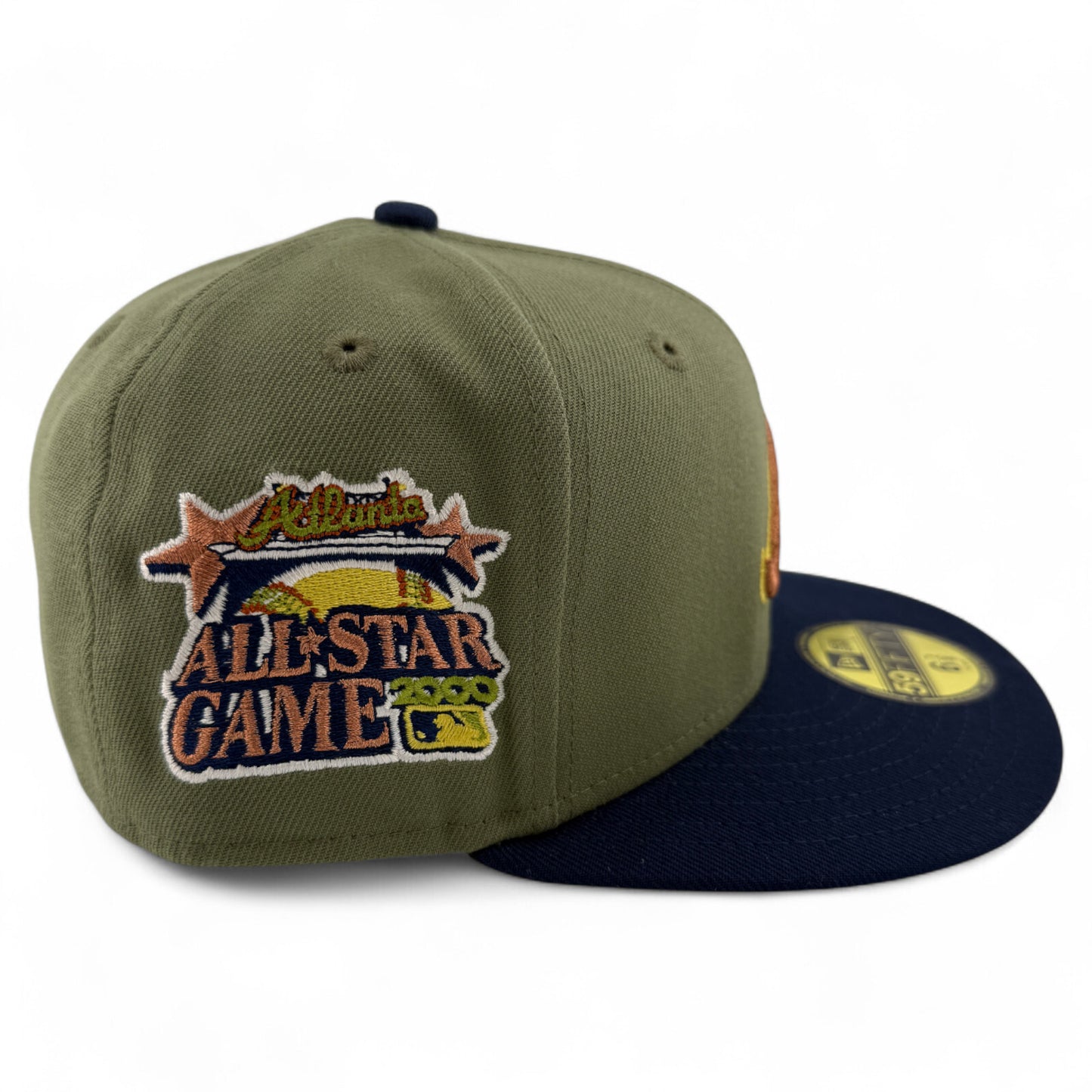 New Era Atlanta Braves MLB Tropical Tree 2000 All-Star Game 59FIFTY Fitted Hat