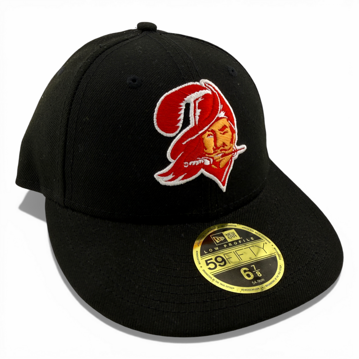 New Era Tampa Bay Buccaneers Throwback Historic Logo 59Fifty Low Profile Fitted