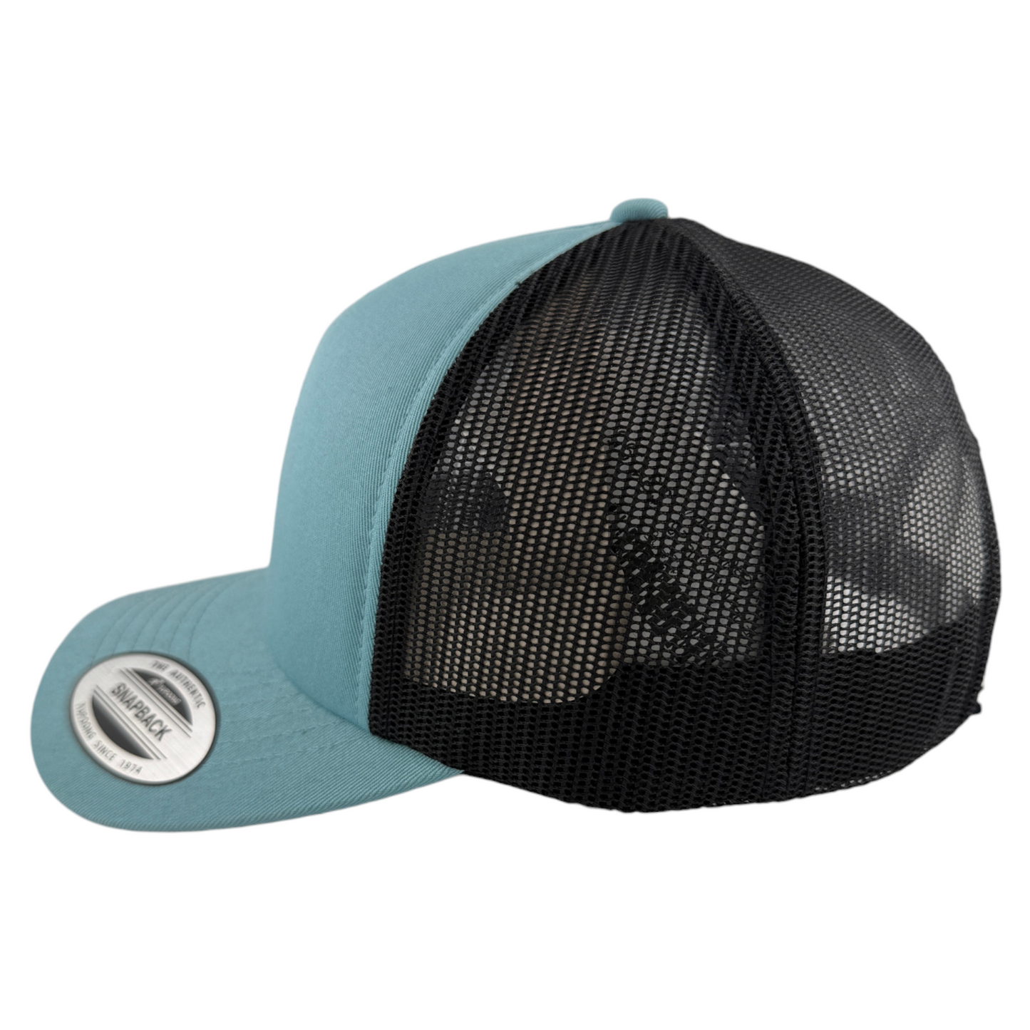 Fox Racing Head Teal A-Frame Foam Mesh Back Trucker Adjustable Snapback Hat Cap