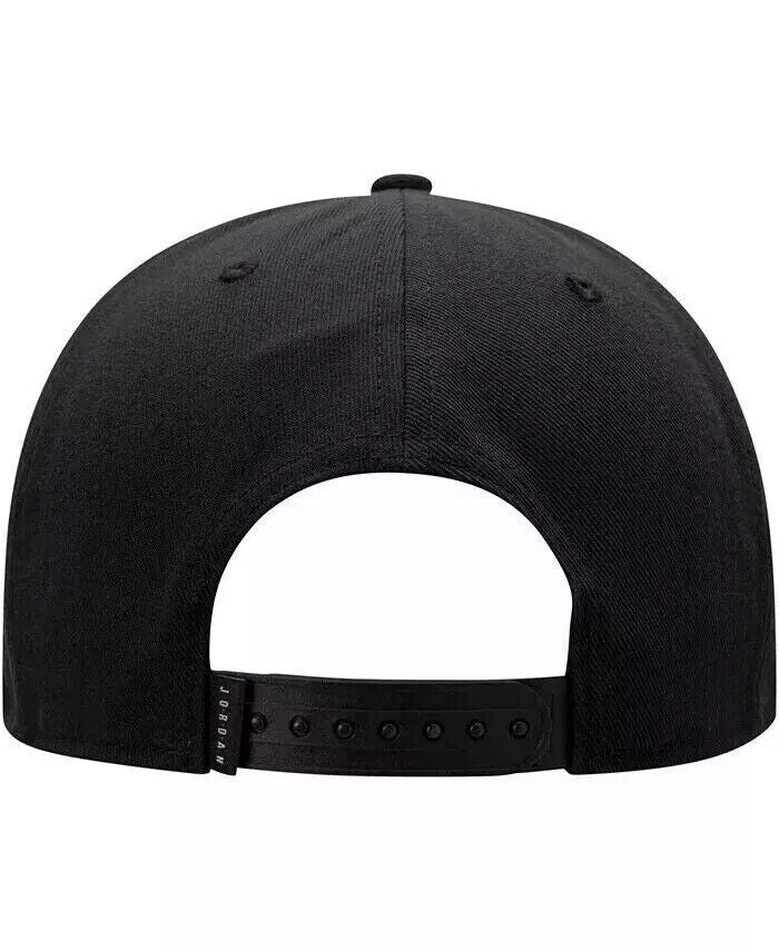 Nike Pro Air Jordan Jumpman Logo Black/White AR2118-013 Men's Snapback Cap Hat