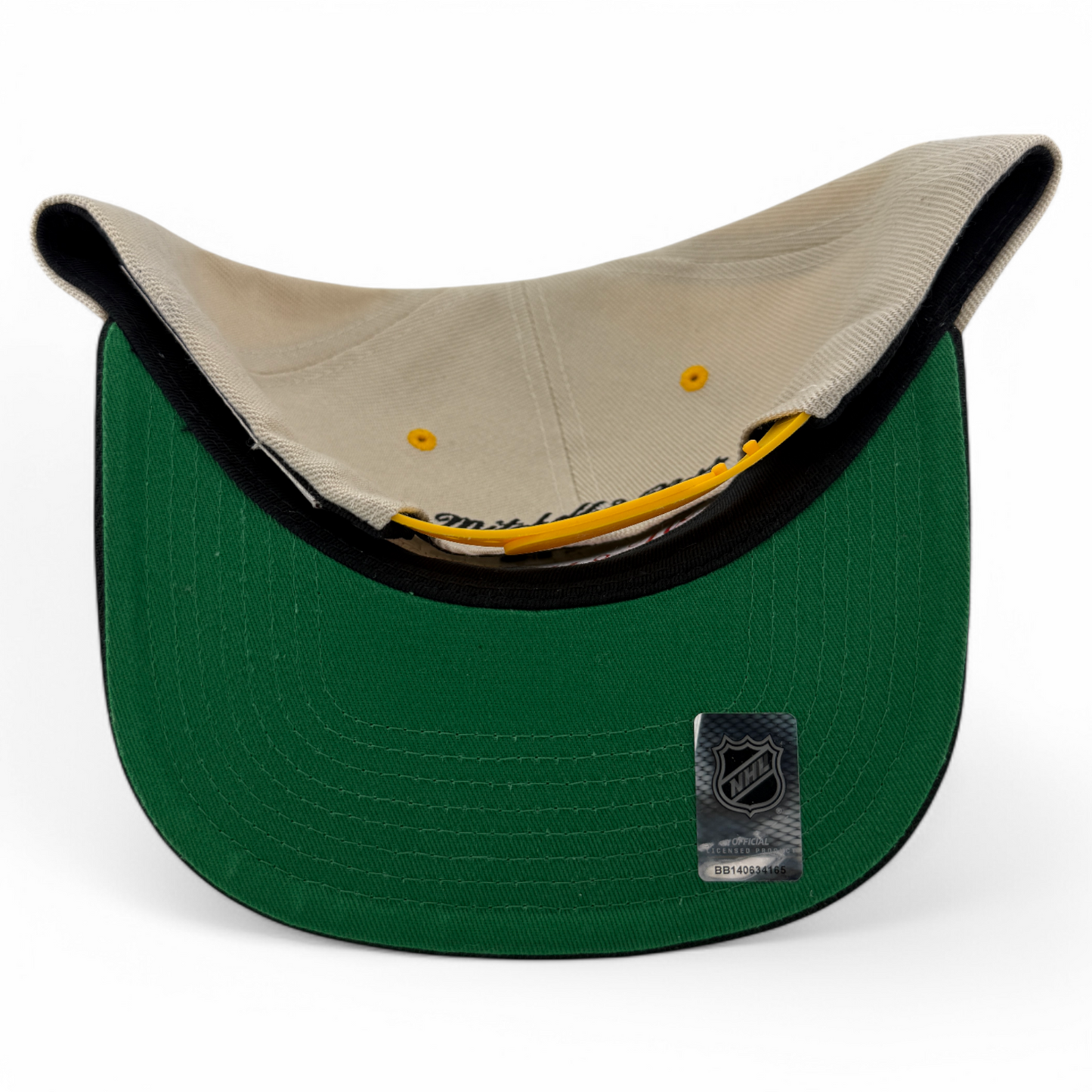 Mitchell & Ness Boston Bruins NHL Pop Panel Original Fit Snapback Hat Cap