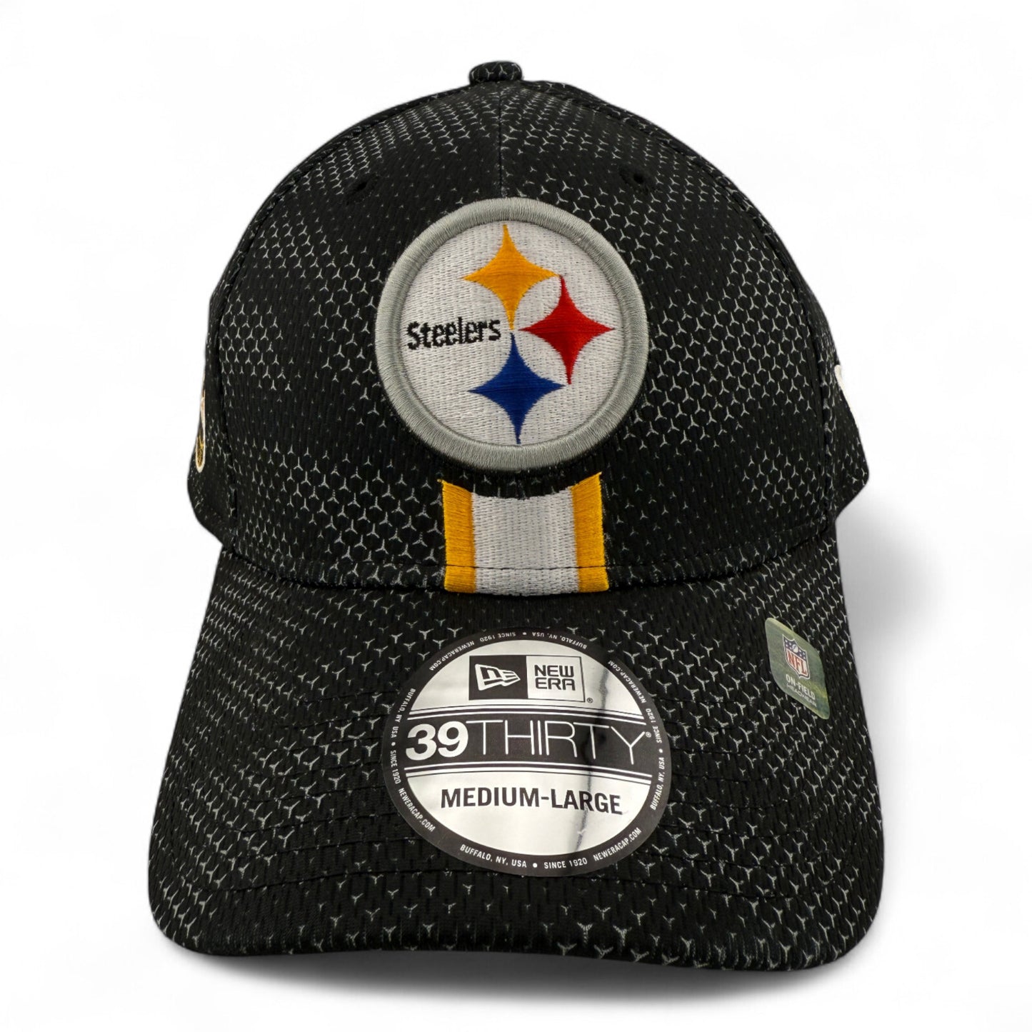 New Era Pittsburgh Steelers NFL 2024 Sideline 39Thirty Flex Fit Hat Cap