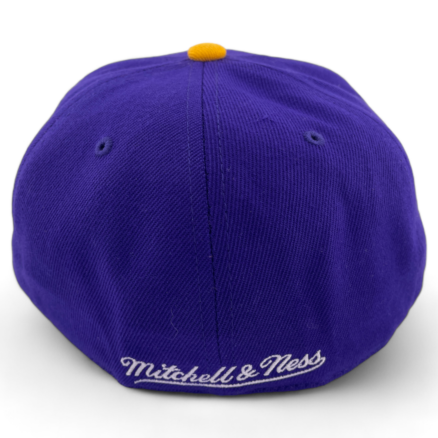 Mitchell & Ness Los Angeles Lakers NBA HWC Wool 2-Tone Yellow Fitted Hat Cap