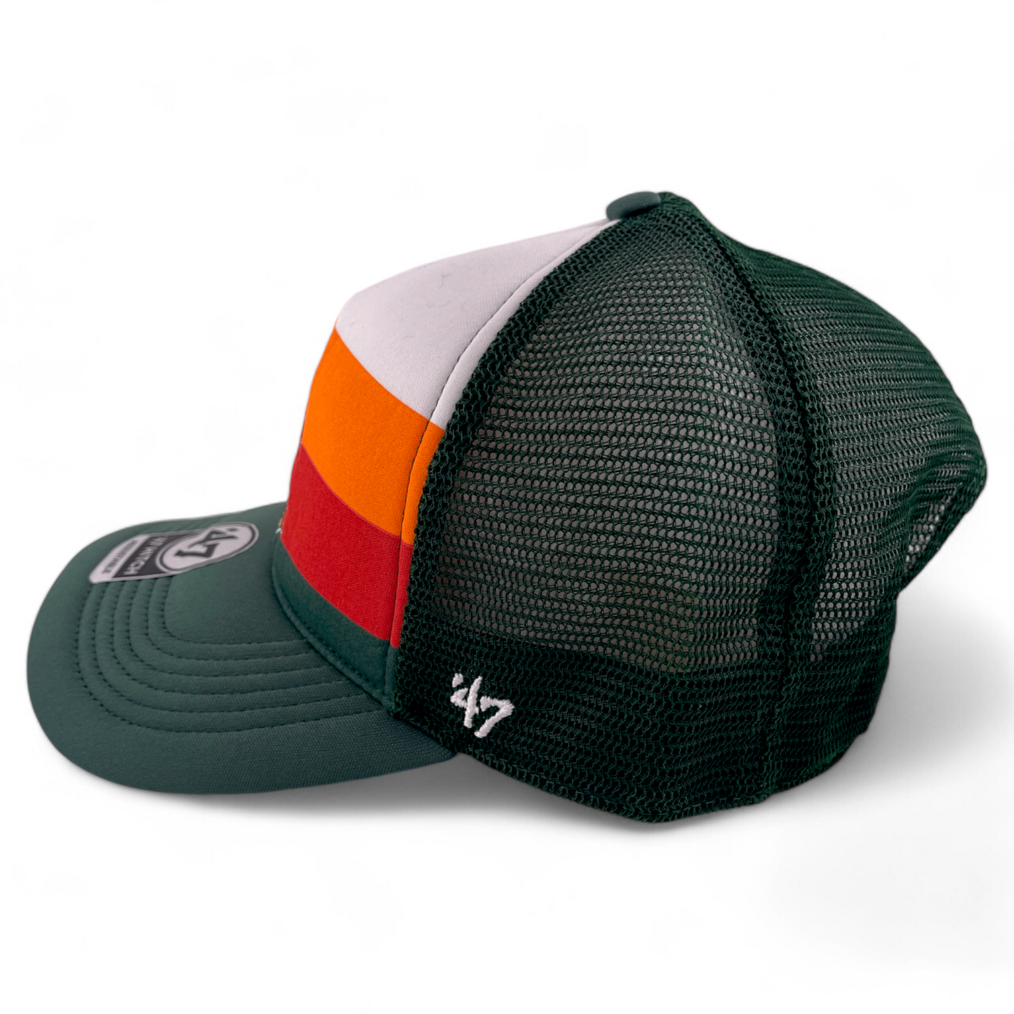 '47 Brand University of Miami Hurricanes NCAA Foam A-Frame Trucker Snapback Cap