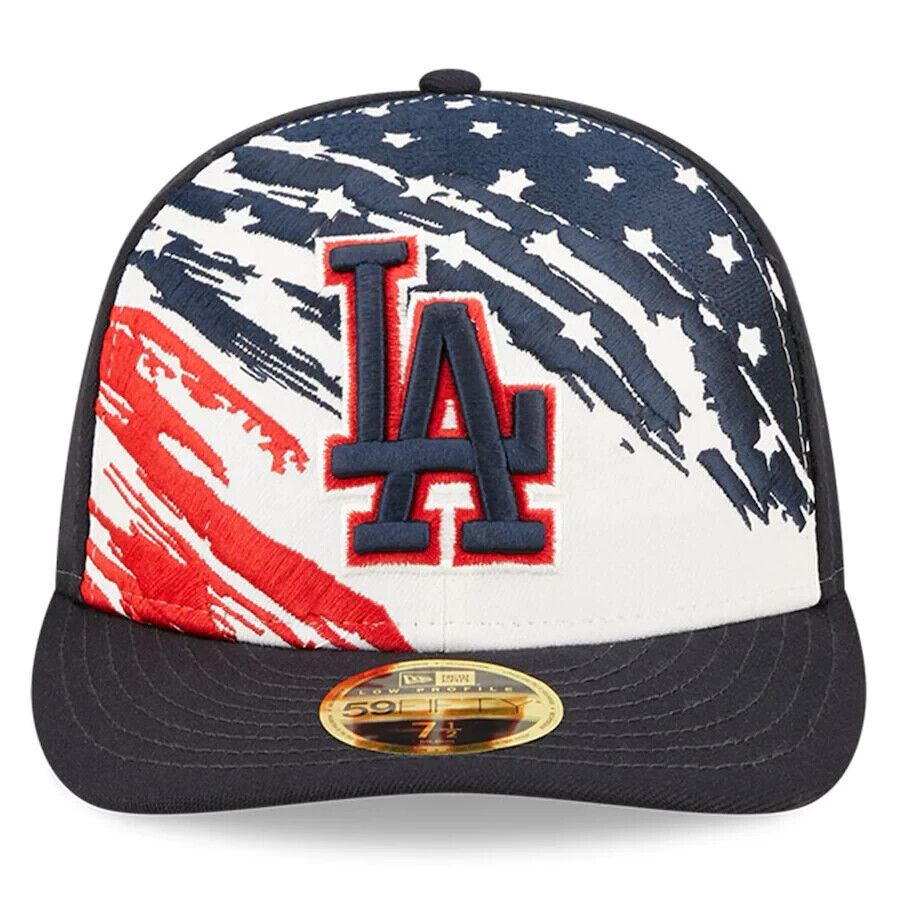 New Era Los Angeles Dodgers 4th of July On-Field 59FIFTY Low Profile Hat 7 7/8