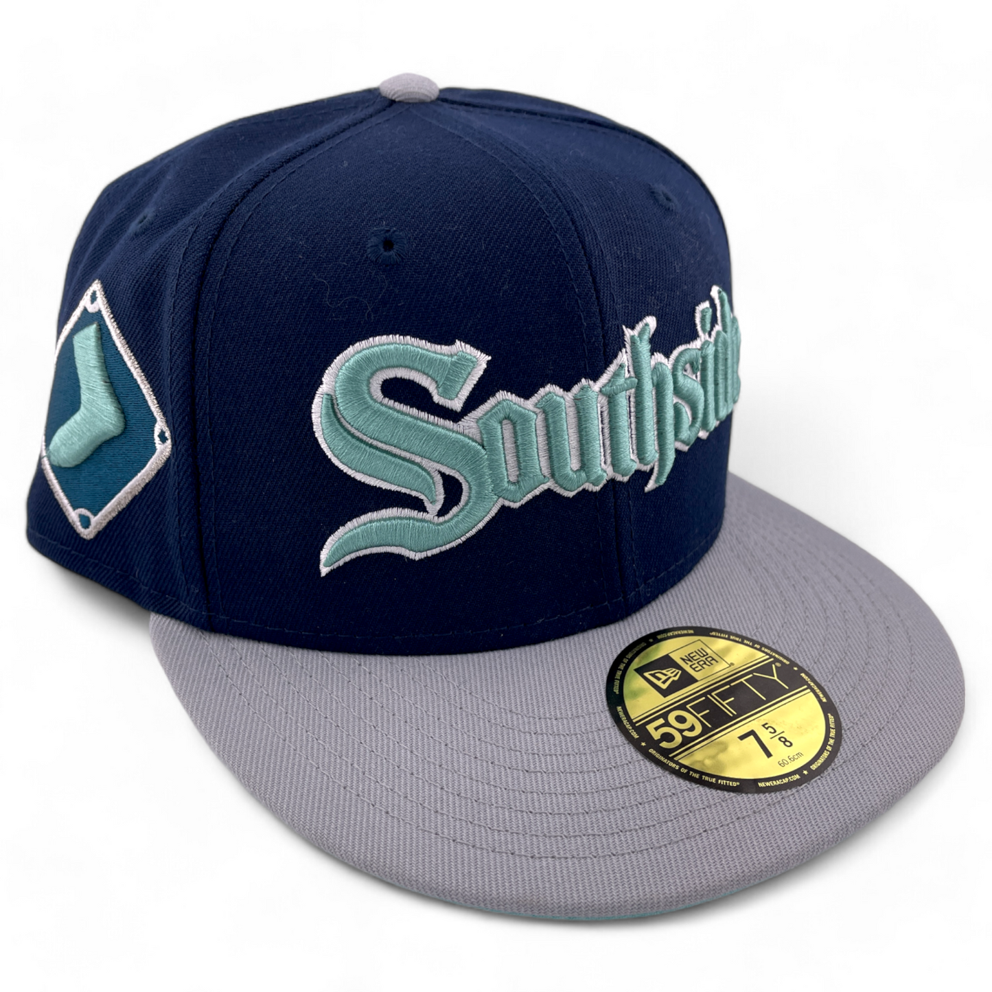 New Era Chicago White Sox MLB Southside Script Ocean Pack 59Fifty Fitted Hat Cap