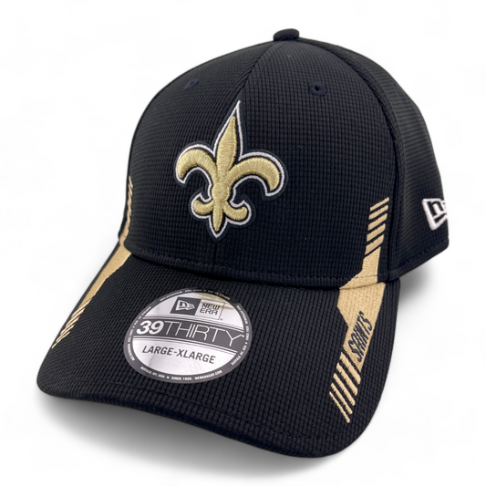 New Era New Orleans Saints NFL 2021 Sideline Home 39Thirty Hat Cap