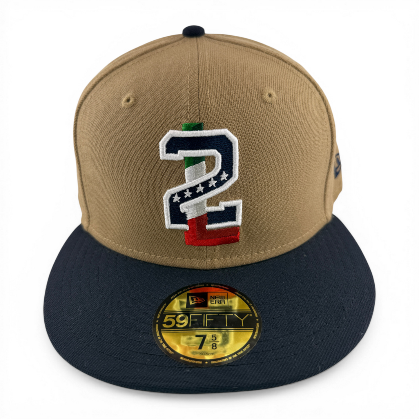 New Era Tecolotes de los Dos Laredos LMB Mexican League Tan 59Fifty Fitted Hat