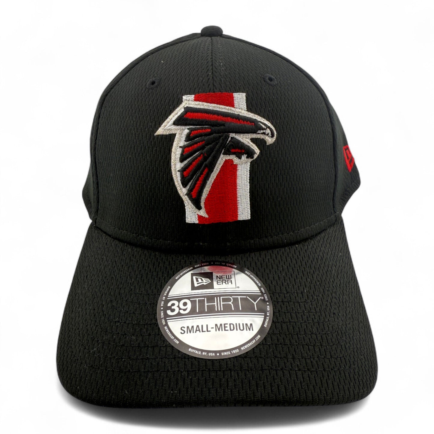 New Era Atlanta Falcons NFL 2024 Sideline Neo Mesh Back 39Thirty Flex Fit Hat