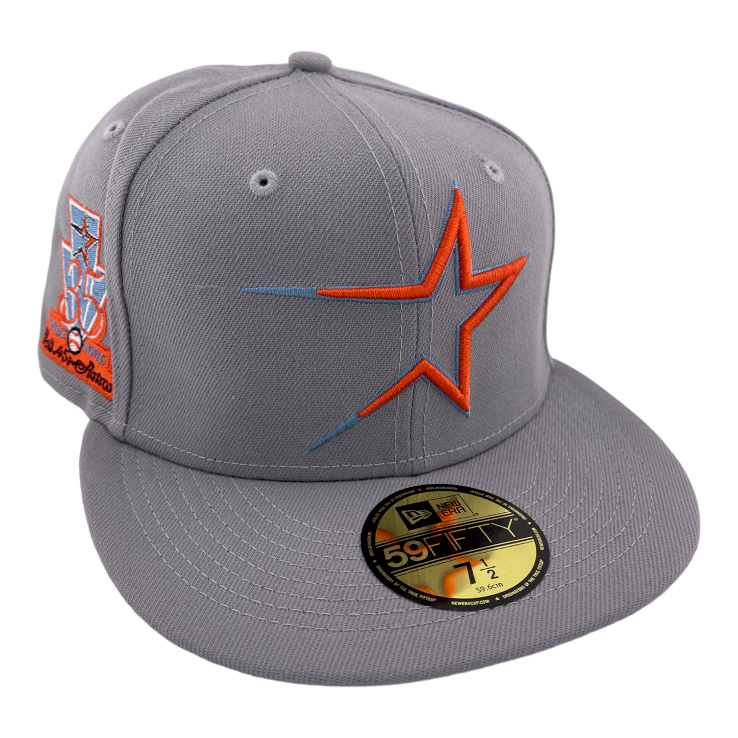 New Era Houston Astros 35th Anniversary Orange Slice Grey/Blue UV 59FIFTY Hat Cap