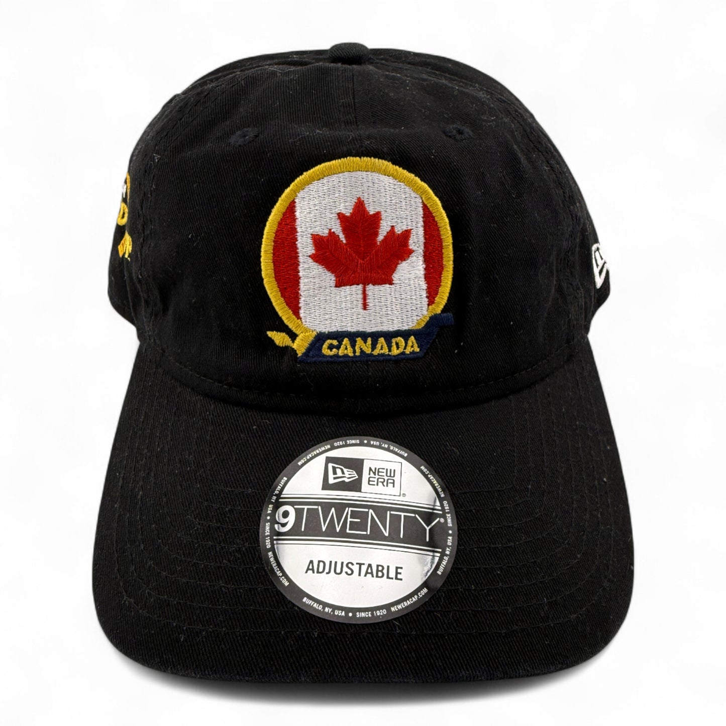 New Era Canada National Team Gold Cup Black 9Twenty Adjustable Dad Hat Cap